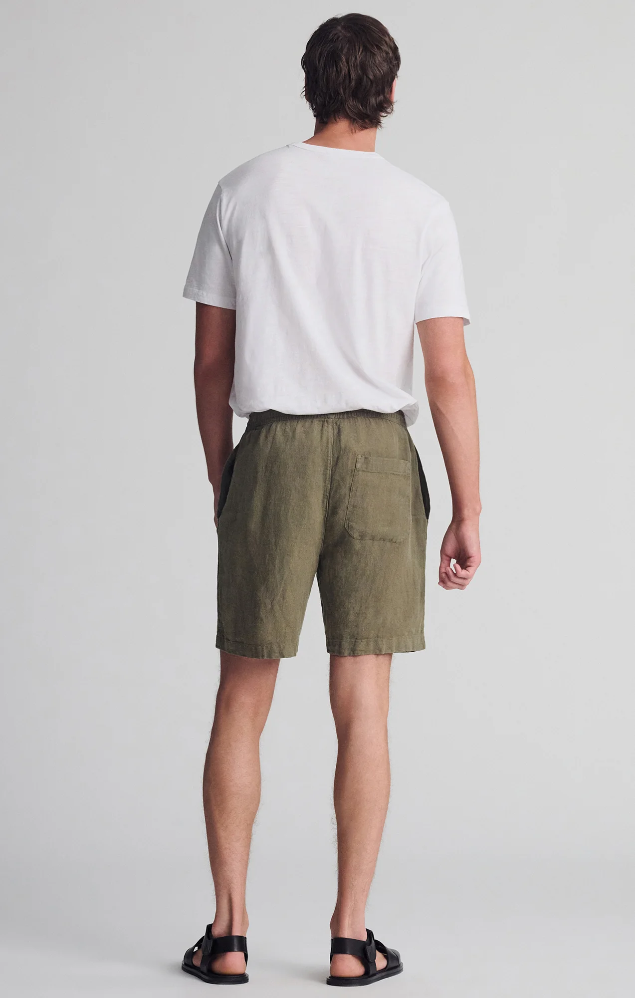 LINEN POCKET SHORTS IN KALAMATA - Image 3