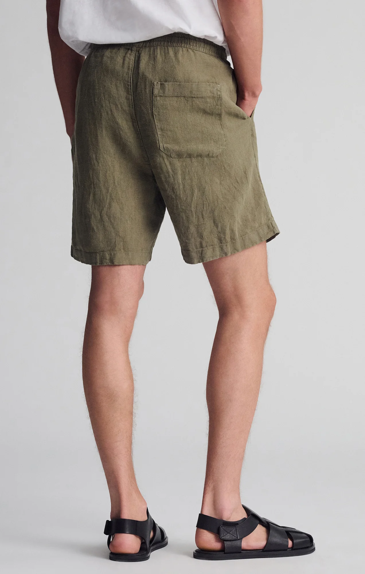 LINEN POCKET SHORTS IN KALAMATA - Image 6