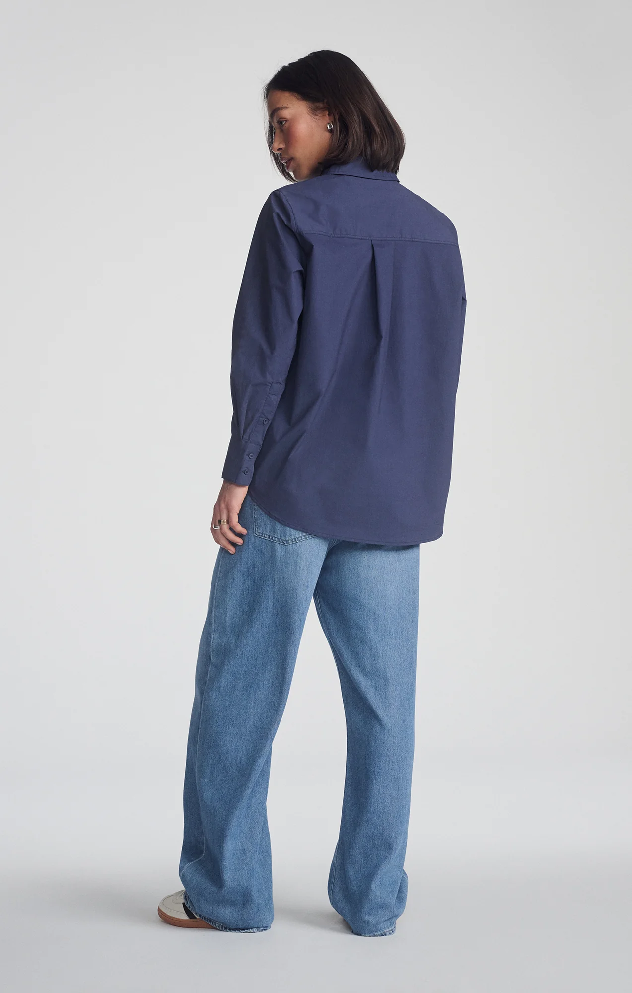LONG SLEEVE BUTTON-UP SHIRT IN NAVAL ACADEMY - Image 3