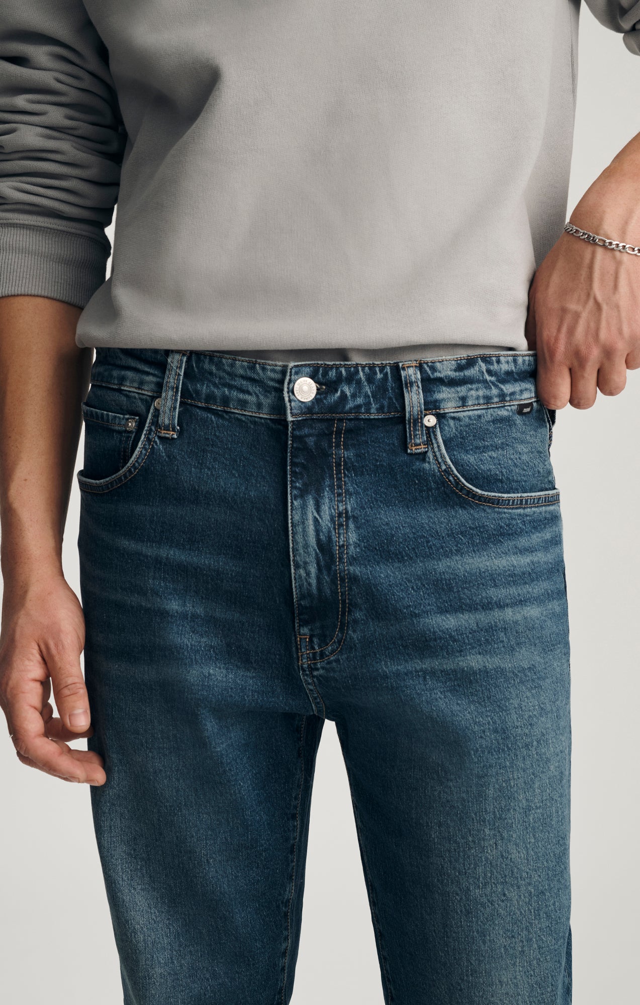 MARCEL LOOSE STRAIGHT LEG IN DARK USED CLASSIC BLUE - Image 6