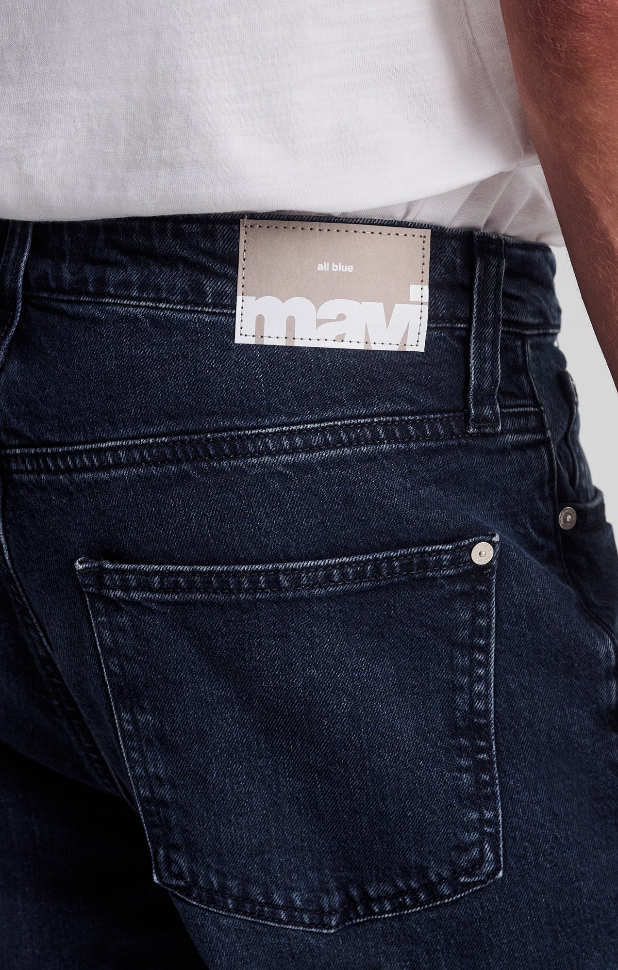 MARCEL LOOSE STRAIGHT LEG IN INK CLASSIC BLUE - Image 4