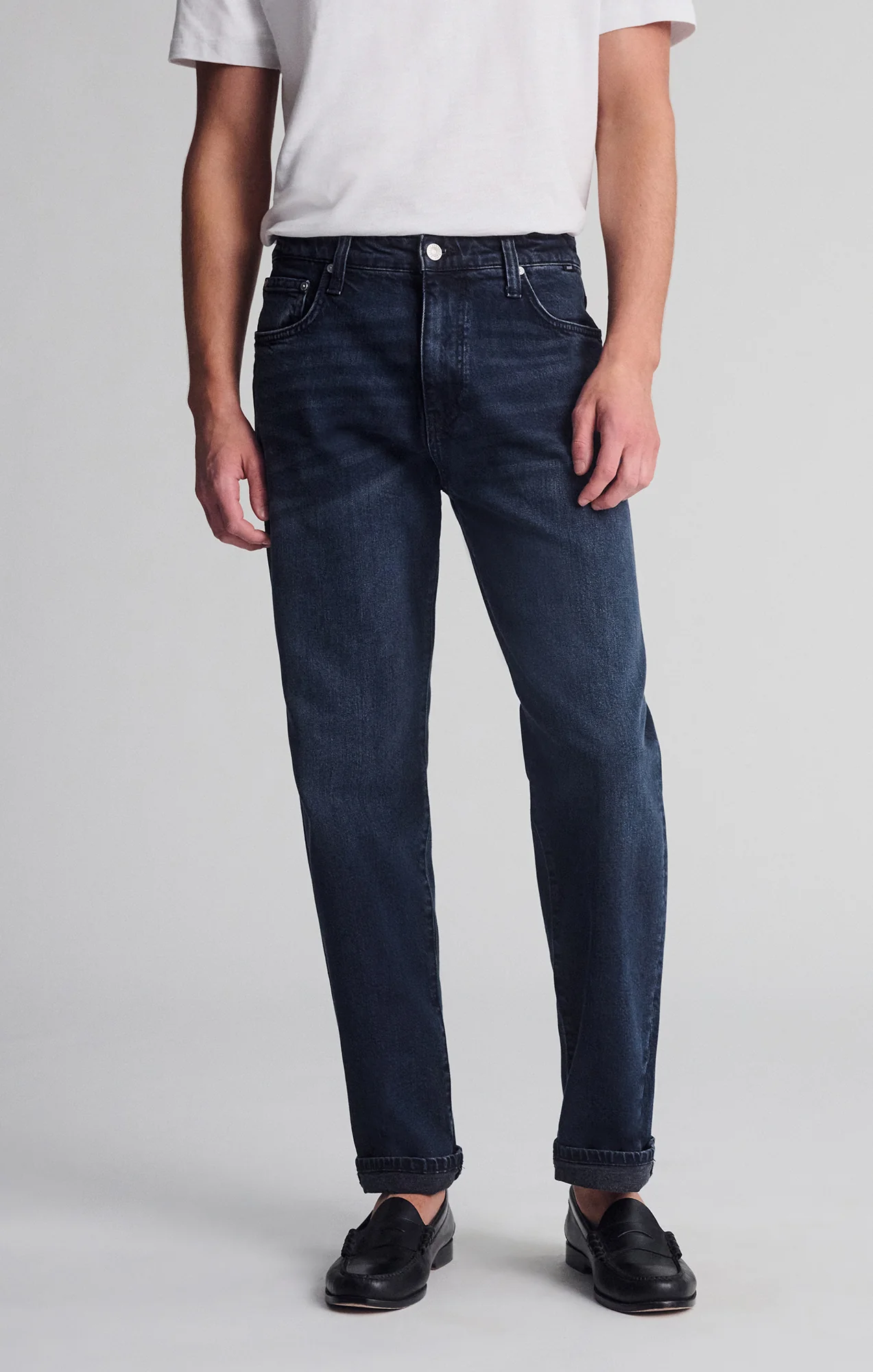 MARCEL LOOSE STRAIGHT LEG IN INK CLASSIC BLUE - Image 6