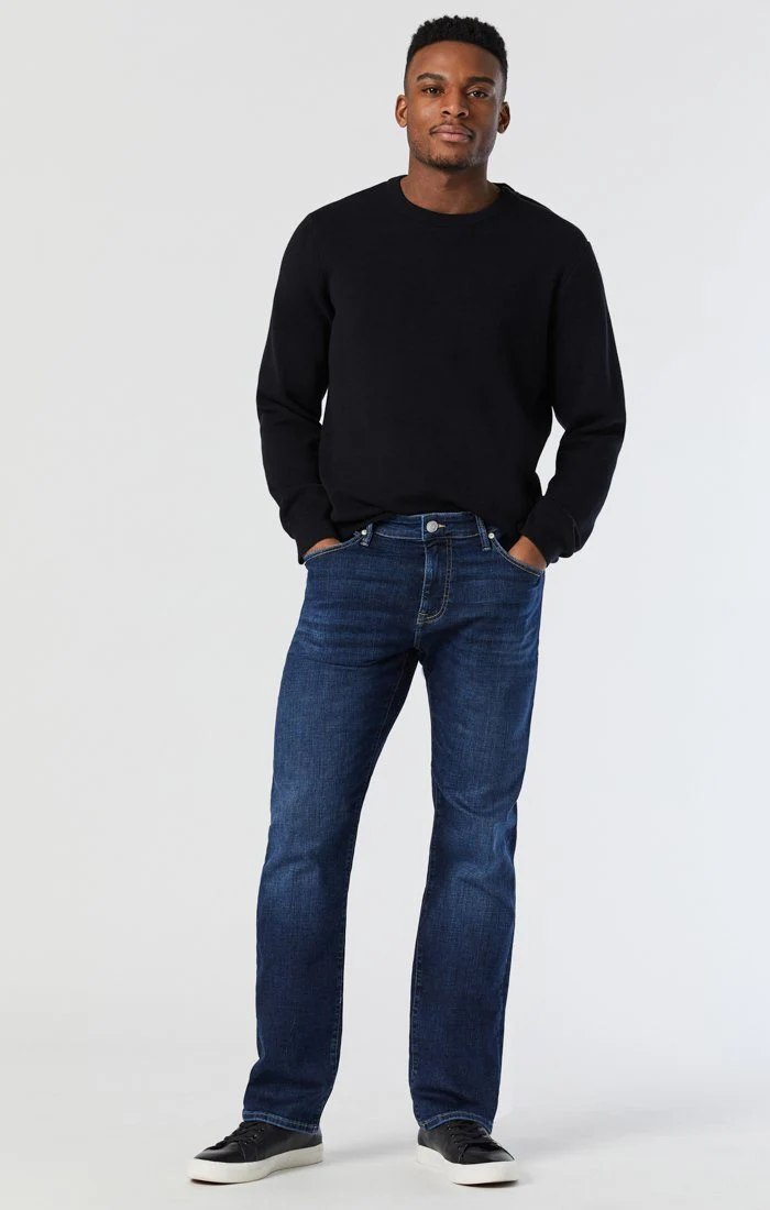 MARCUS SLIM STRAIGHT LEG JEANS IN DEEP ORGANIC MOVE - Image 6