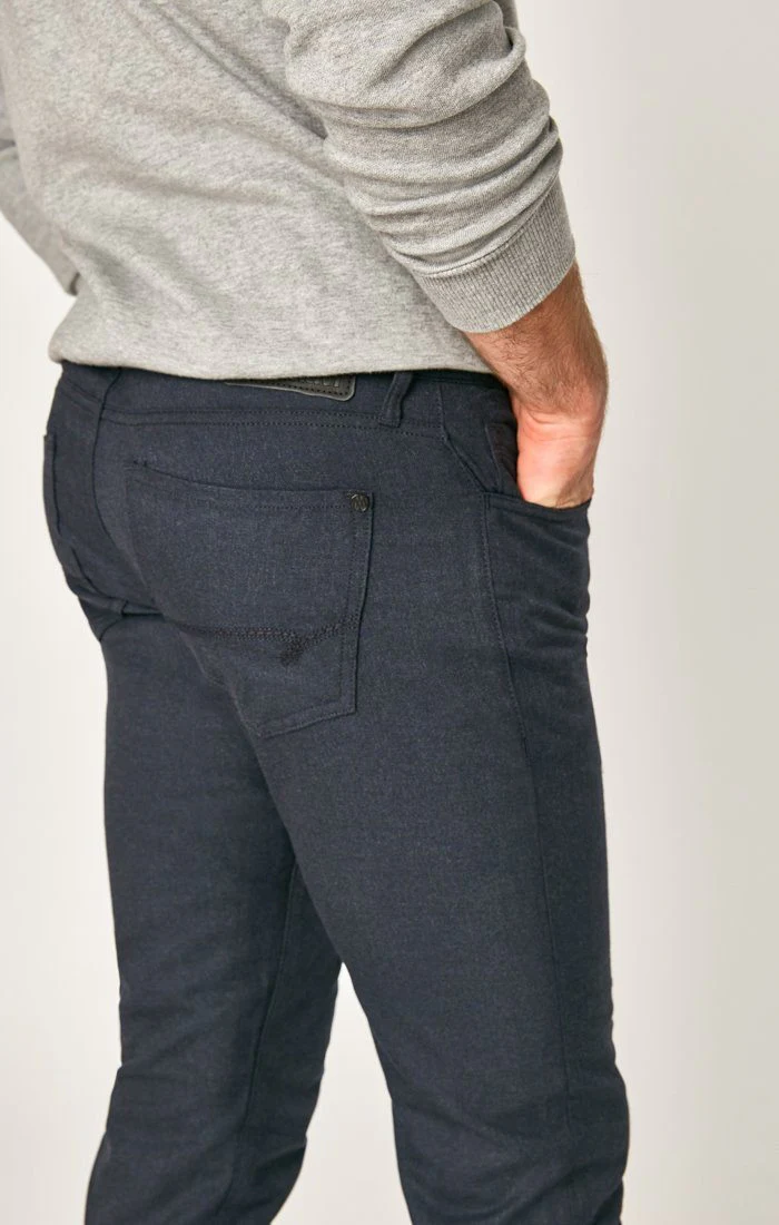 MARCUS SLIM STRAIGHT LEG IN NAVY FEATHER TWEED - Image 5