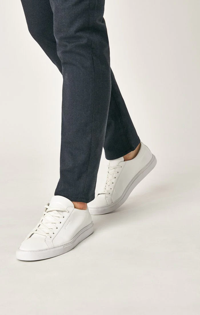 MARCUS SLIM STRAIGHT LEG IN NAVY FEATHER TWEED - Image 7