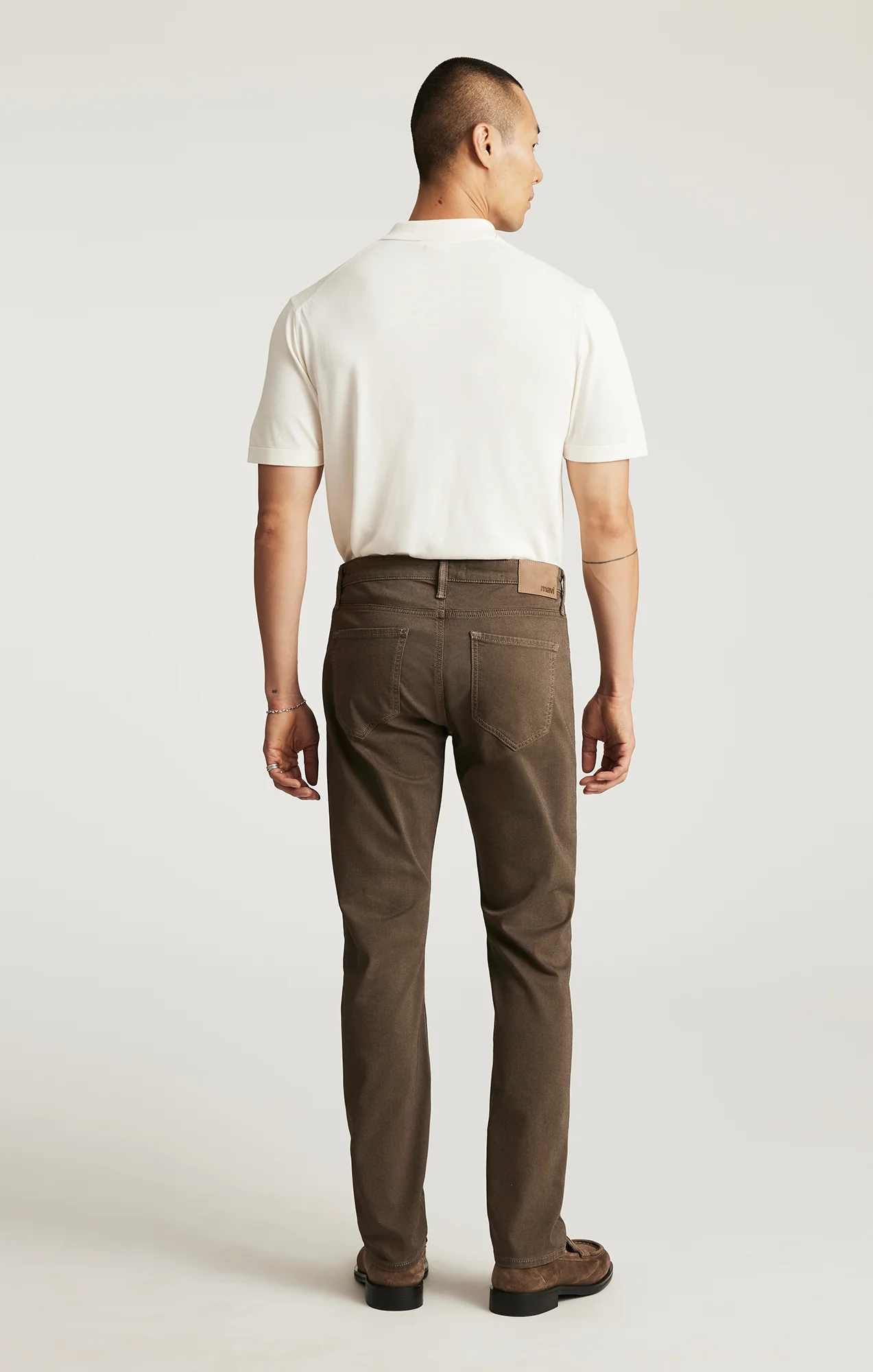 MARCUS SLIM STRAIGHT LEG IN BROWN ATHLETIC - Image 4