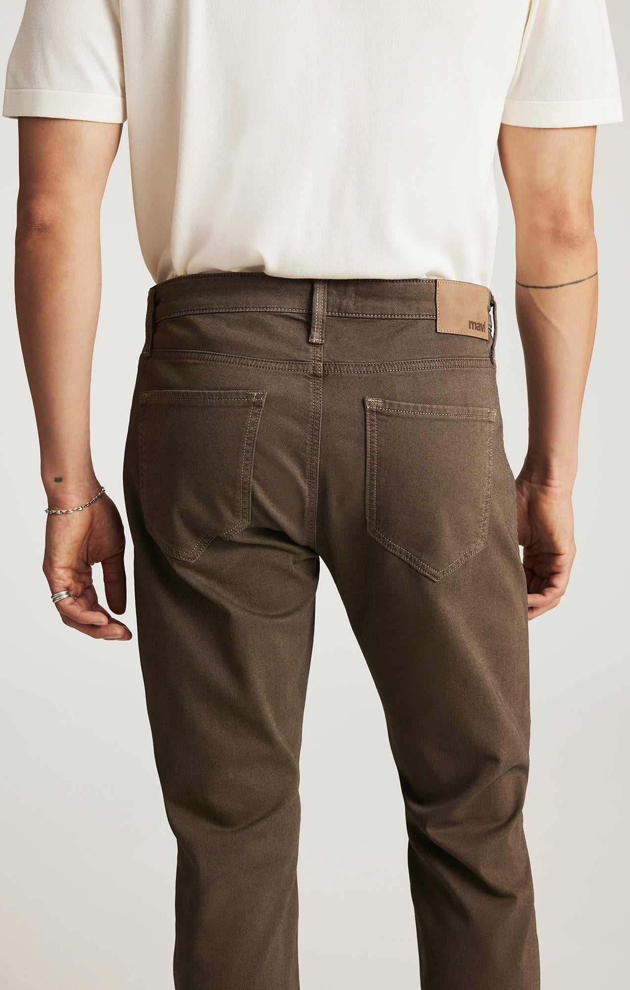 MARCUS SLIM STRAIGHT LEG IN BROWN ATHLETIC - Image 6