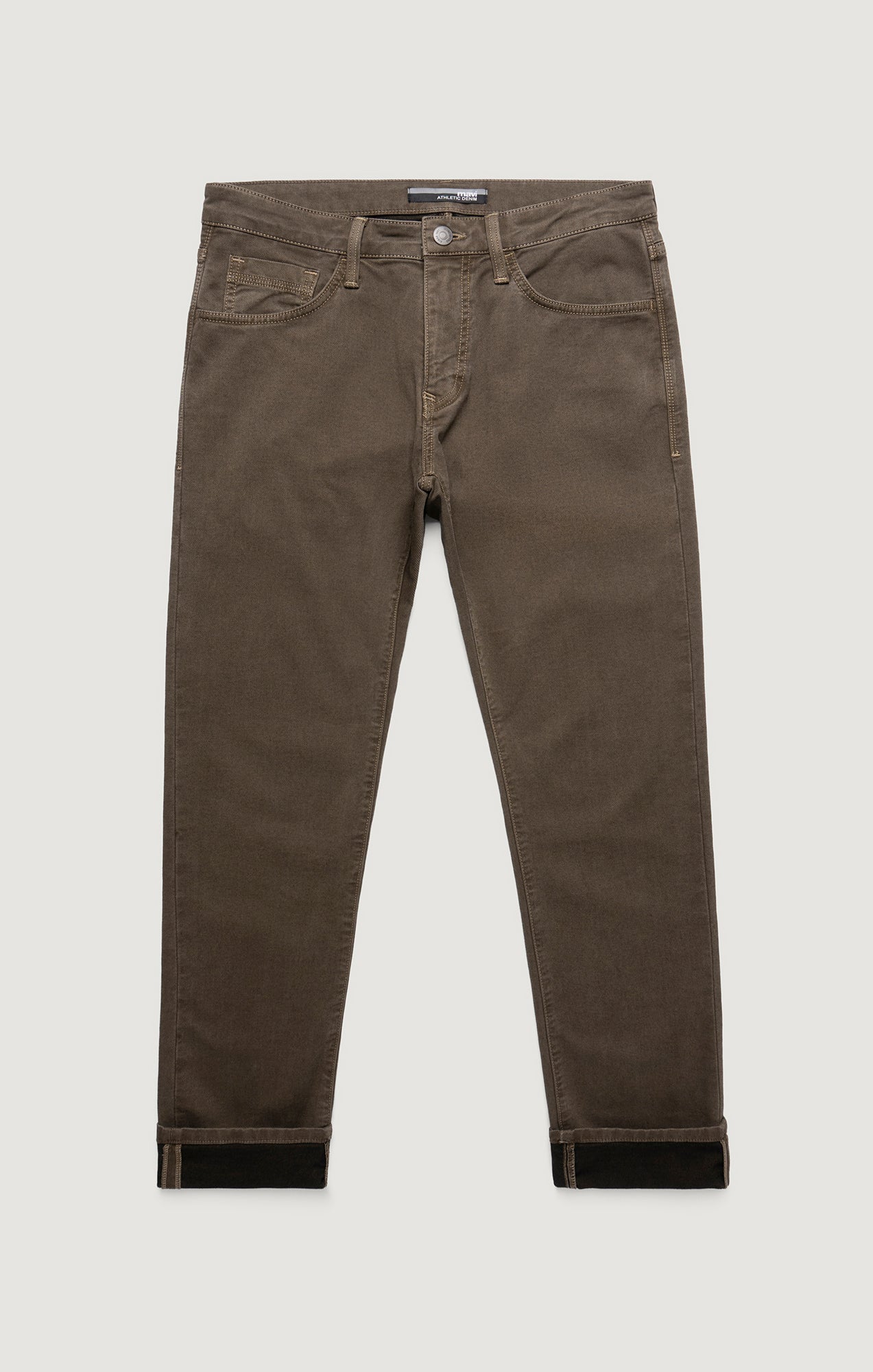 MARCUS SLIM STRAIGHT LEG IN BROWN ATHLETIC - Image 7