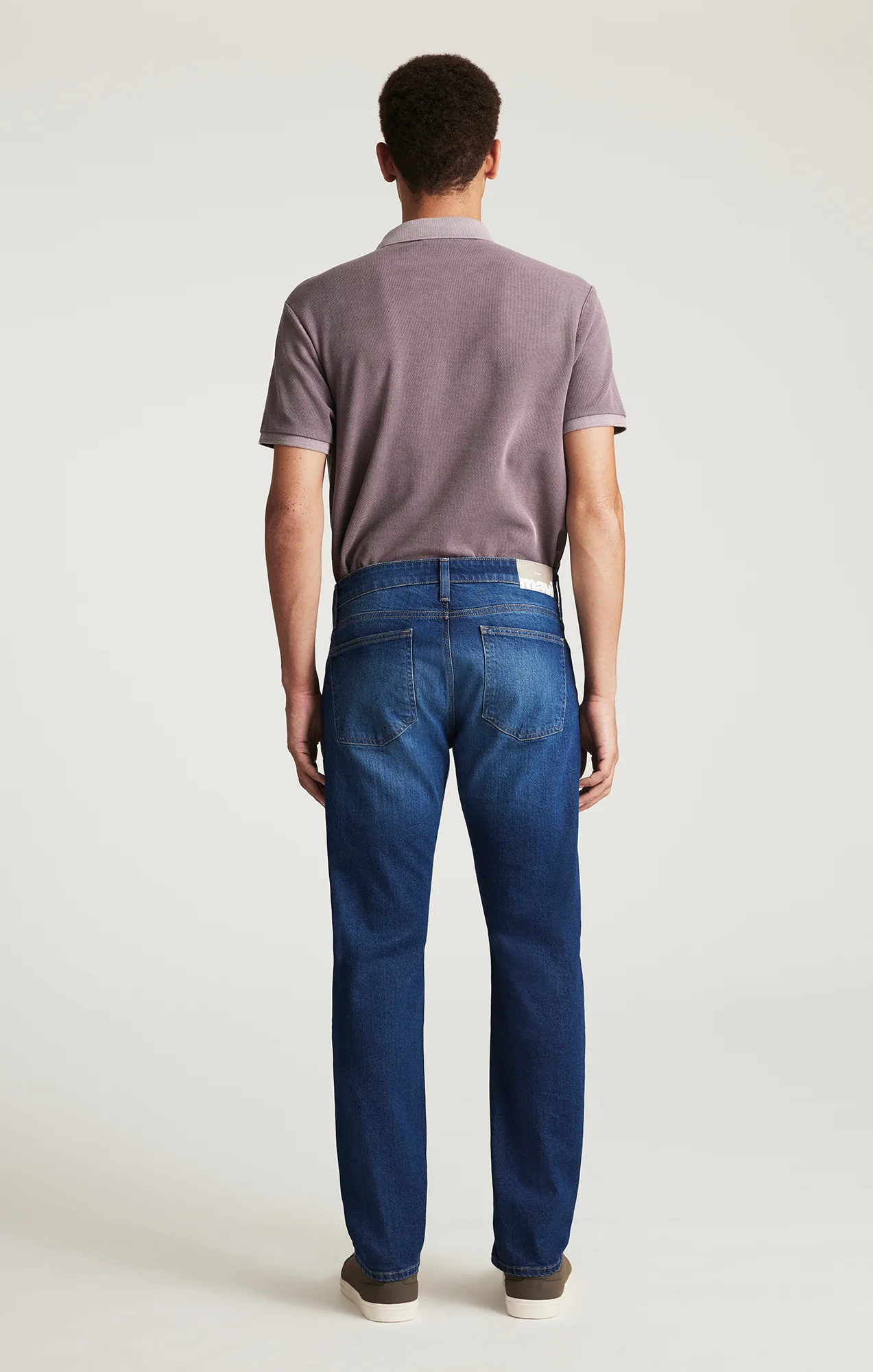 MARCUS SLIM STRAIGHT LEG IN DARK BRUSHED CLASSIC BLUE - Image 3