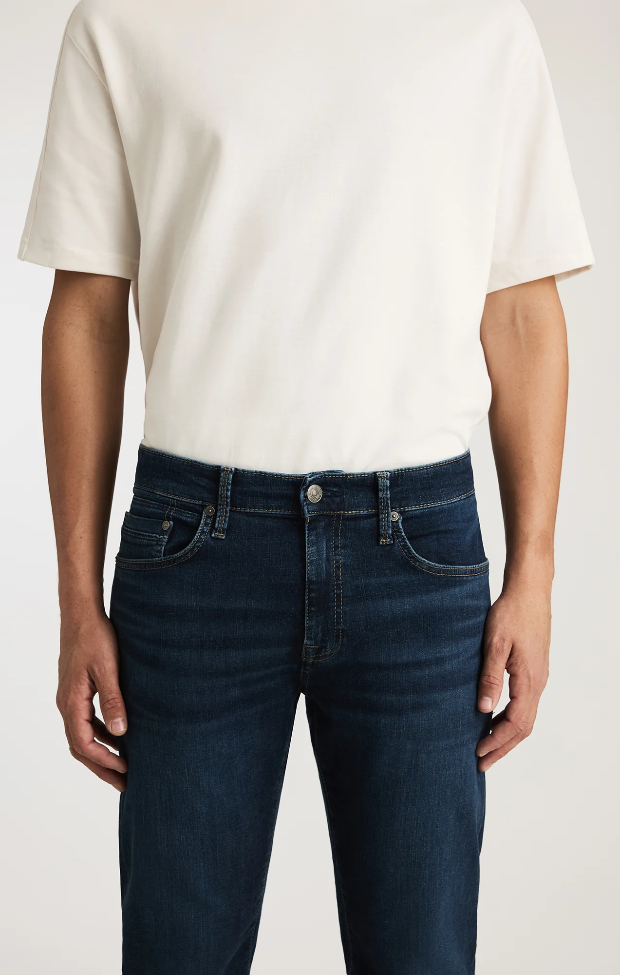 MARCUS SLIM STRAIGHT LEG IN DARK BRUSHED ORGANIC VINTAGE - Image 5