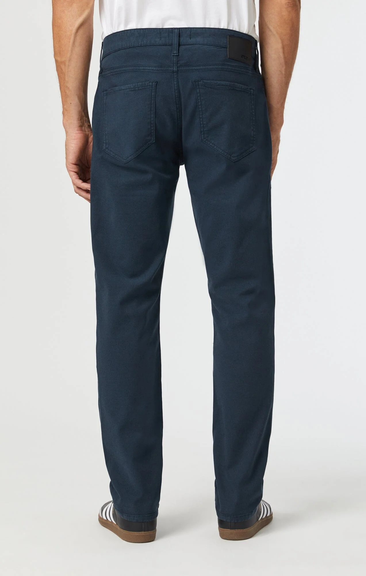 MARCUS SLIM STRAIGHT LEG IN DARK NAVY LUXE TWILL - Image 4