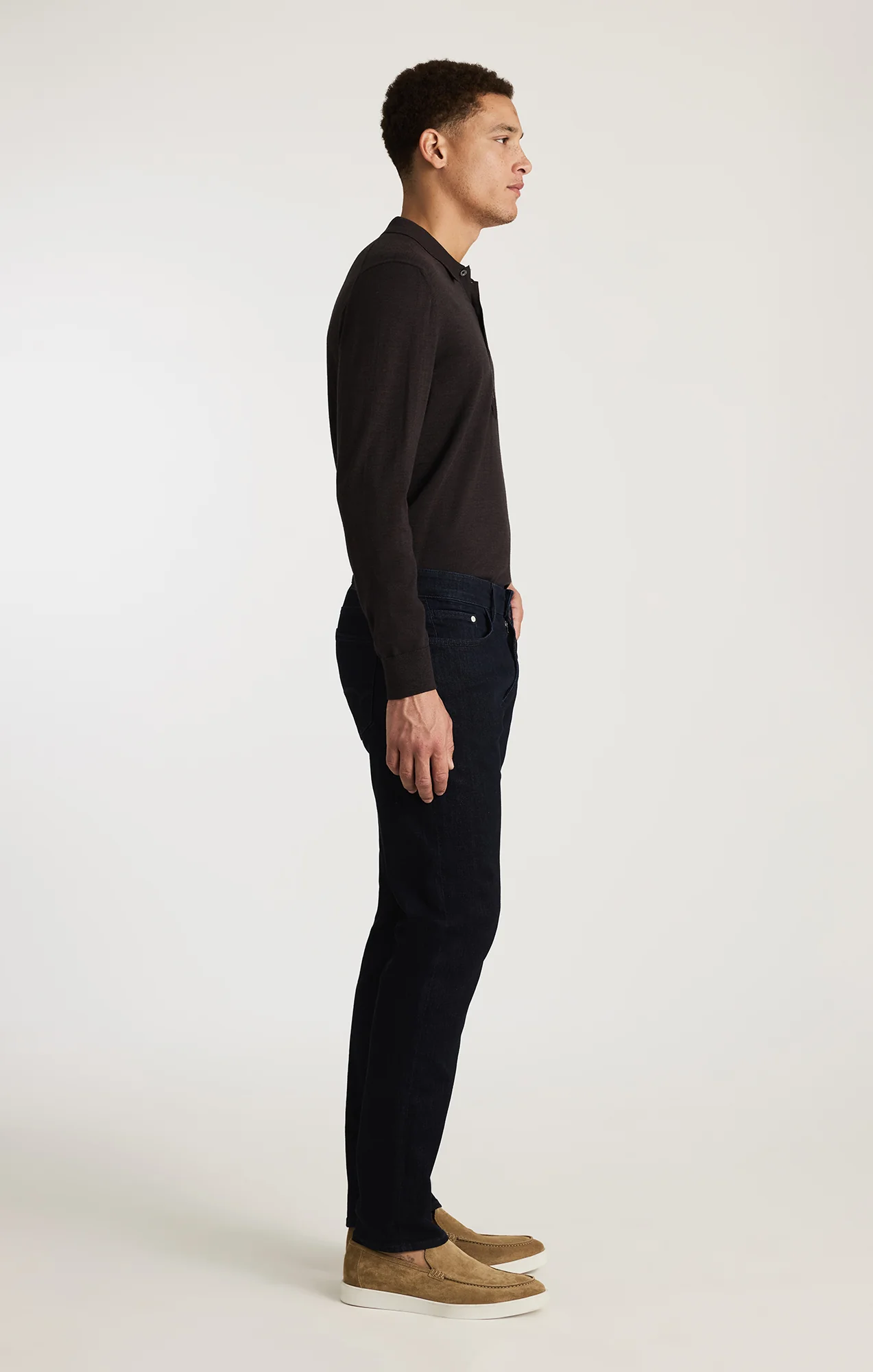 MARCUS SLIM STRAIGHT LEG IN DEEP RINSE FEATHER BLUE - Image 2