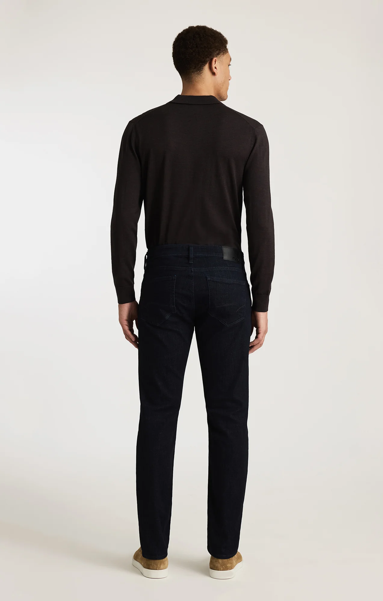 MARCUS SLIM STRAIGHT LEG IN DEEP RINSE FEATHER BLUE - Image 3