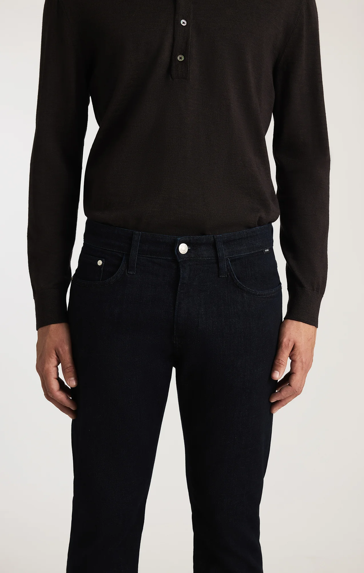 MARCUS SLIM STRAIGHT LEG IN DEEP RINSE FEATHER BLUE - Image 5