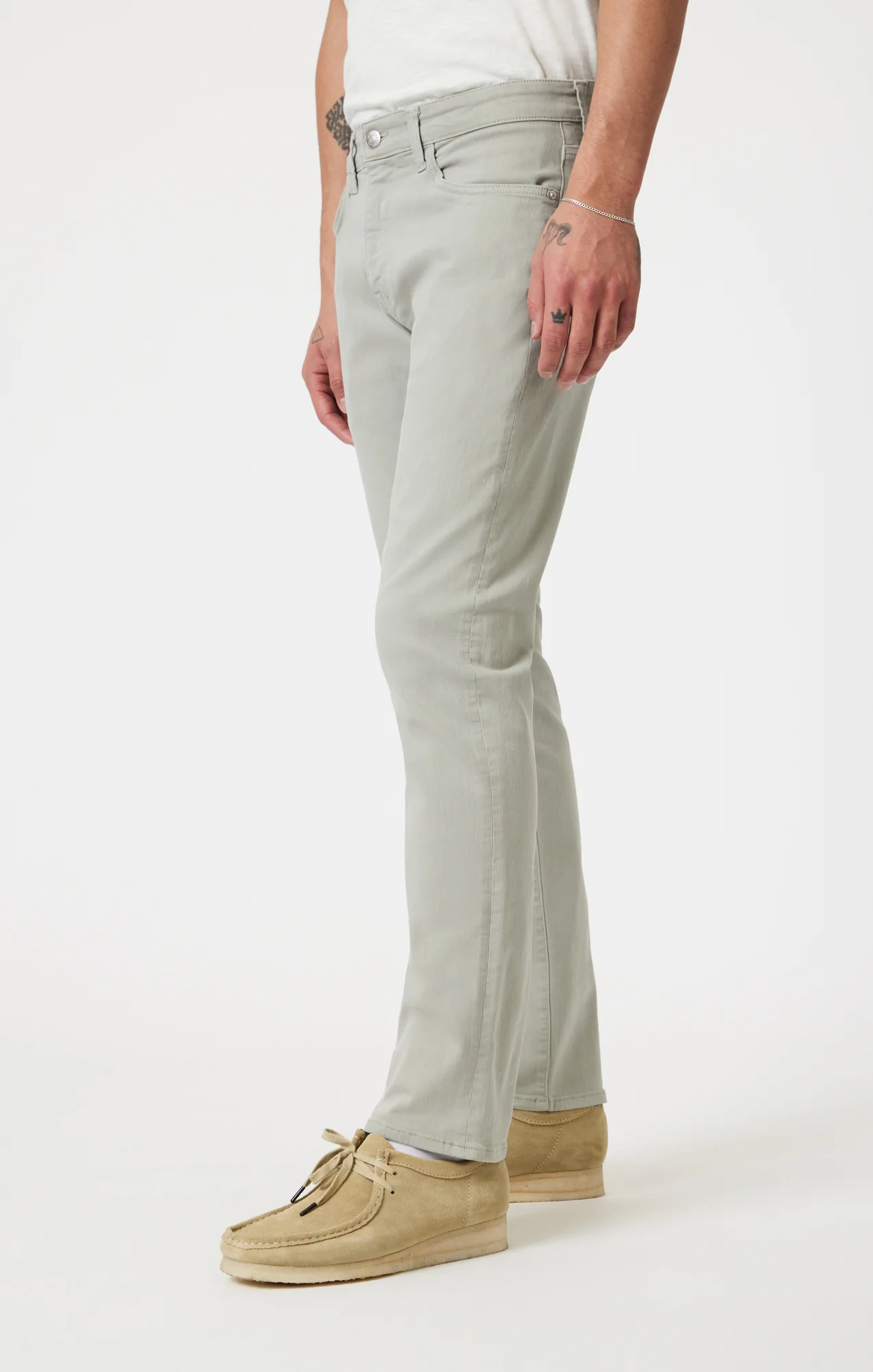 MARCUS SLIM STRAIGHT LEG IN LIGHT SAGE SUPERMOVE - Image 4