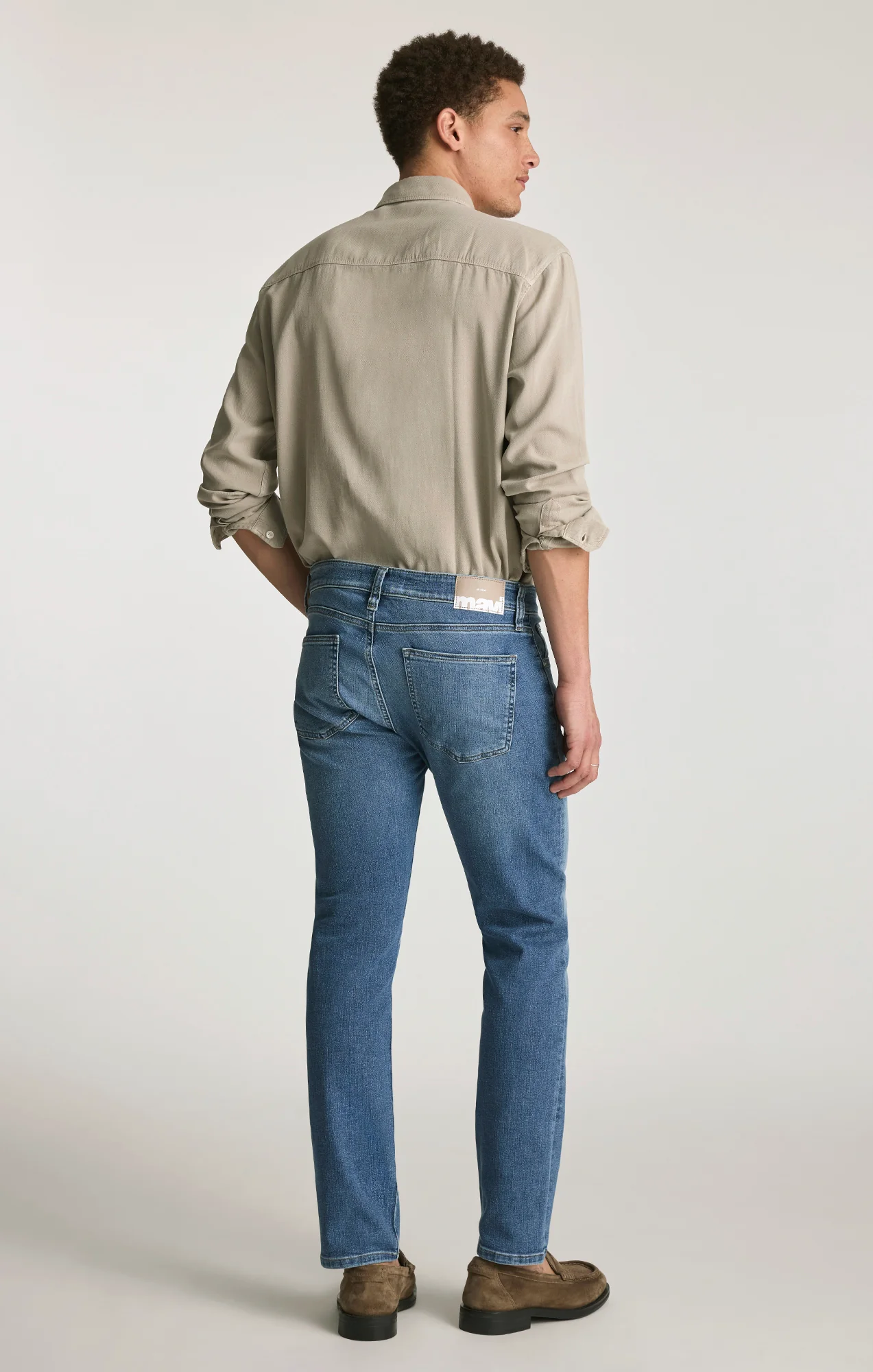 MARCUS SLIM STRAIGHT LEG IN LIGHT USED BRUSHED CLASSIC VINTAGE - Image 2