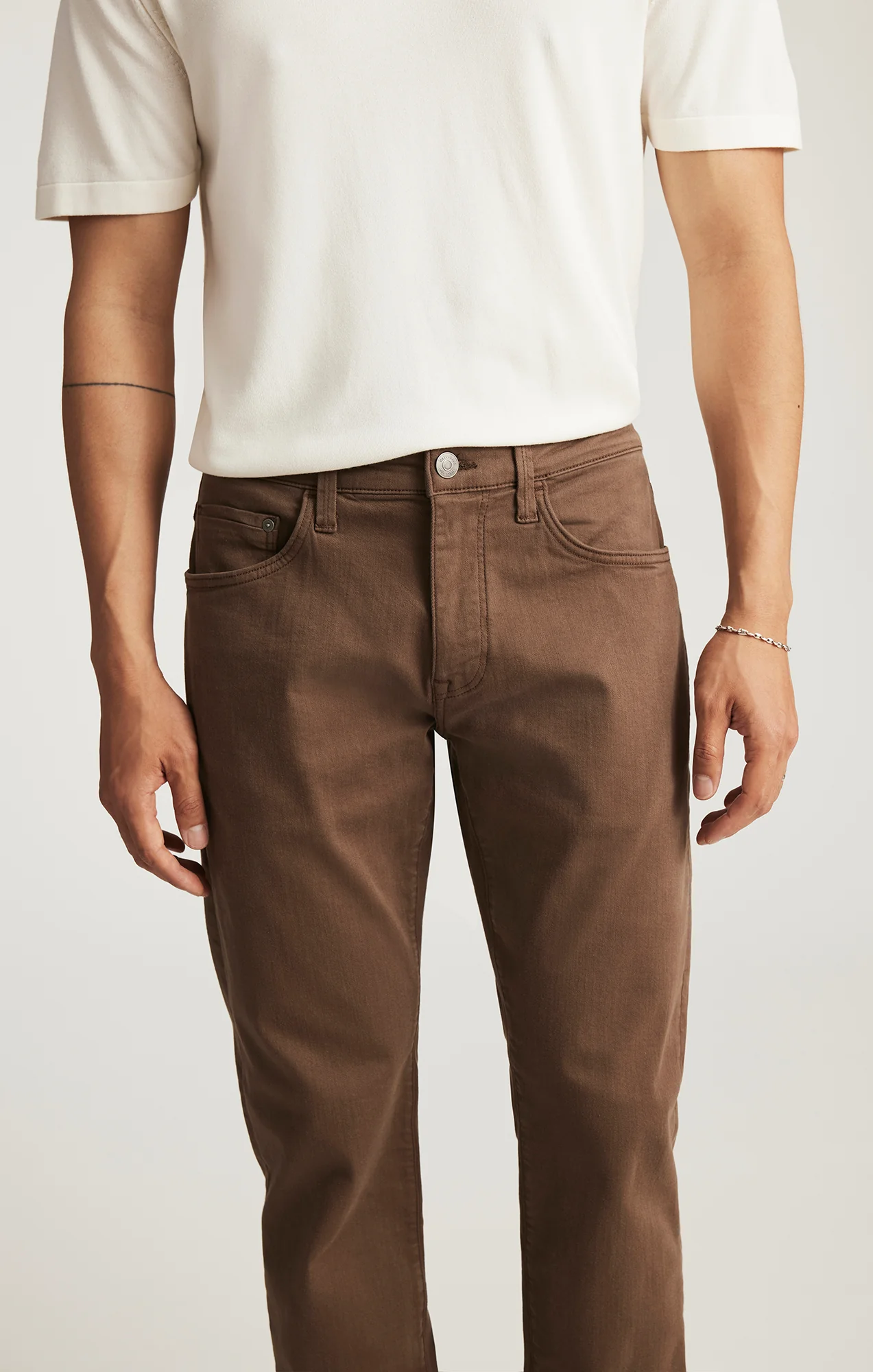 MARCUS SLIM STRAIGHT LEG IN MOCHA SUPERMOVE - Image 5