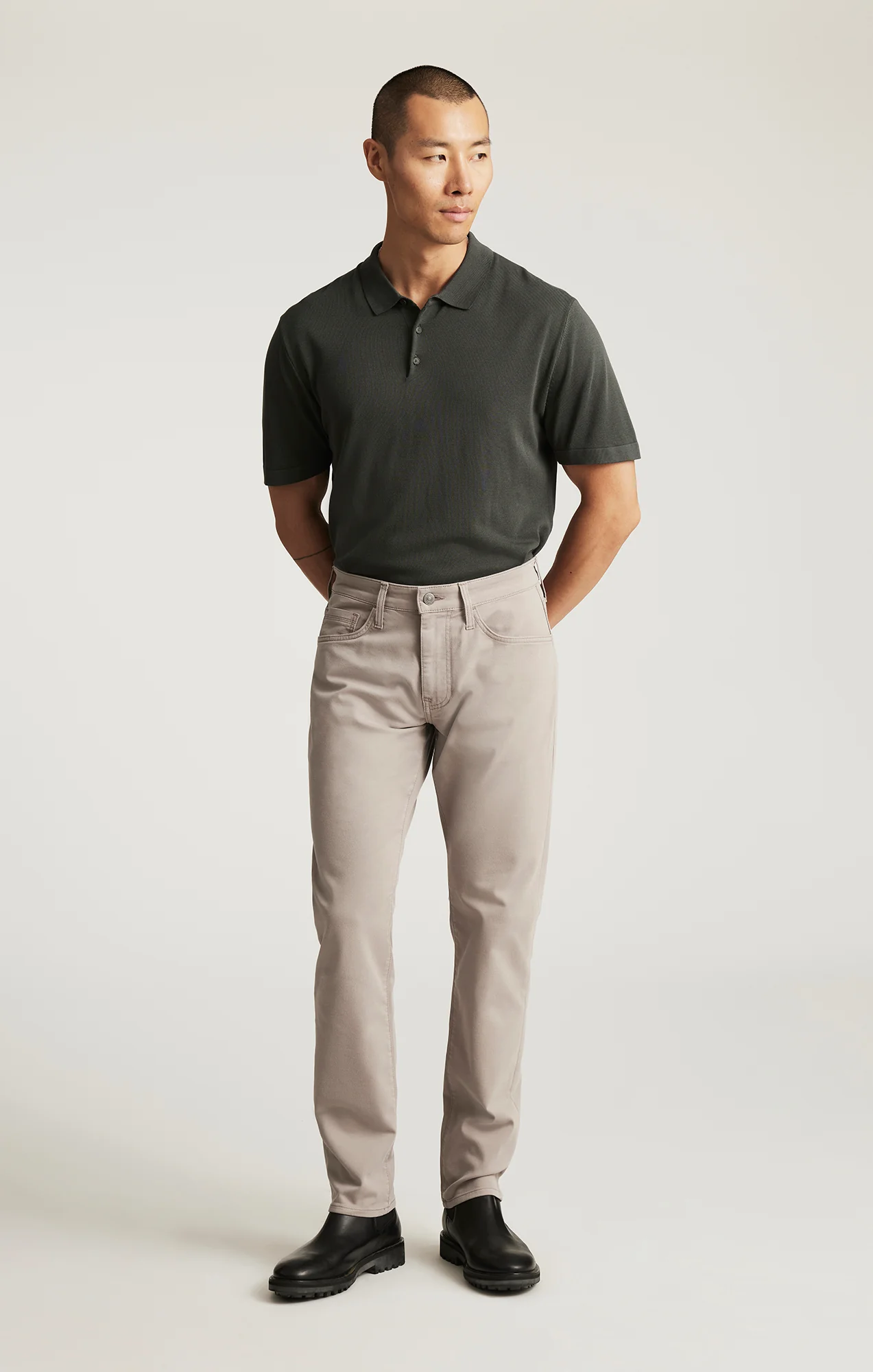 MARCUS SLIM STRAIGHT LEG IN PORCELAIN ATHLETIC - Image 3