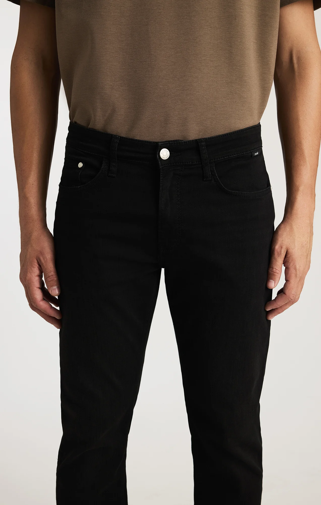 MARCUS SLIM STRAIGHT LEG IN SMOKE BRUSHED FEATHER BLUE - Image 5