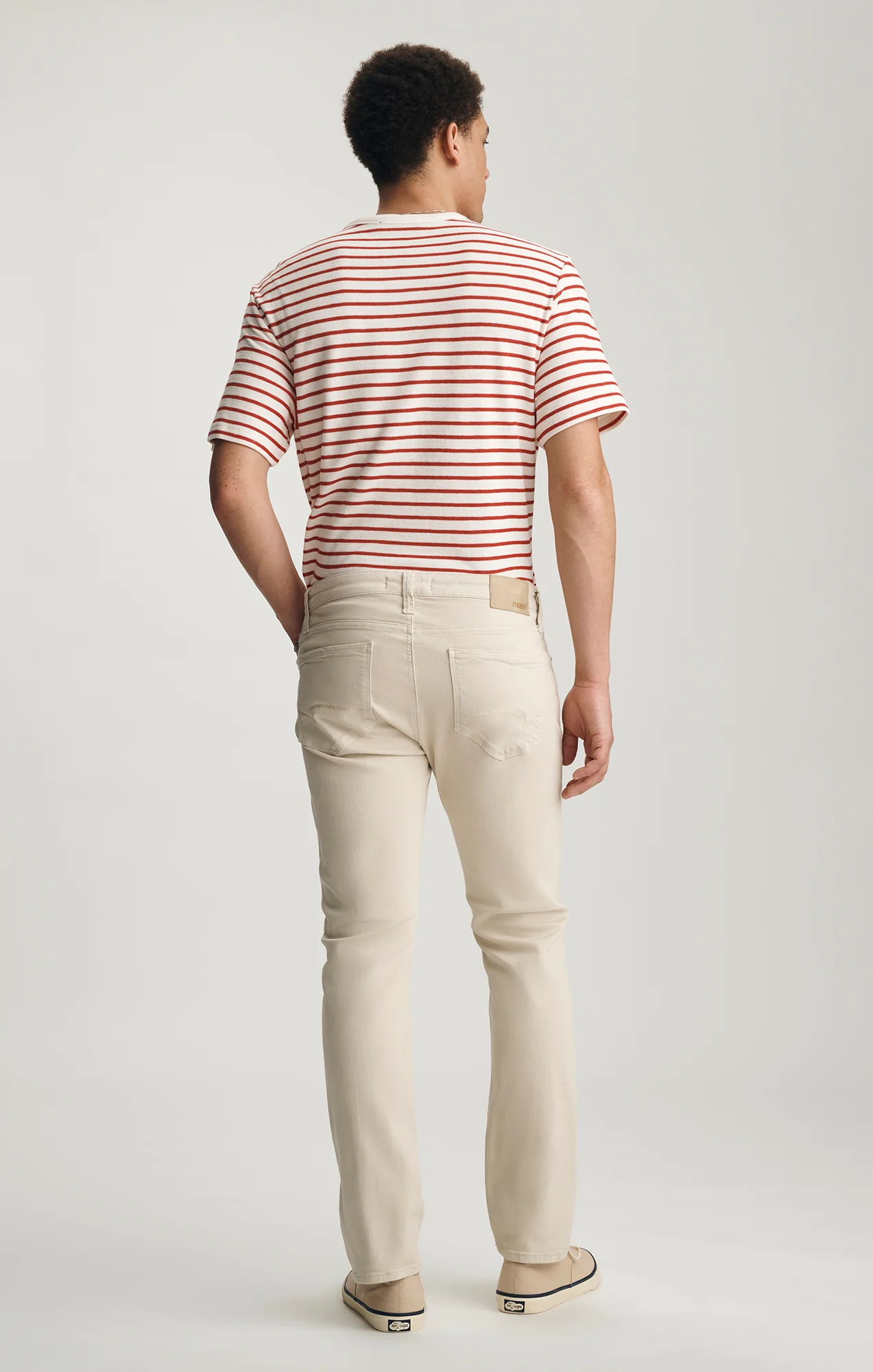 MARCUS SLIM STRAIGHT LEG IN WHITE DOWN SUPERMOVE - Image 4