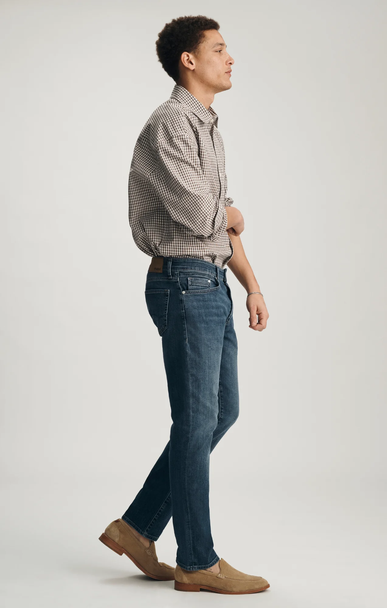 MARCUS SLIM STRAIGHT LEG JEANS IN USED WILLIAMSBURG - Image 2
