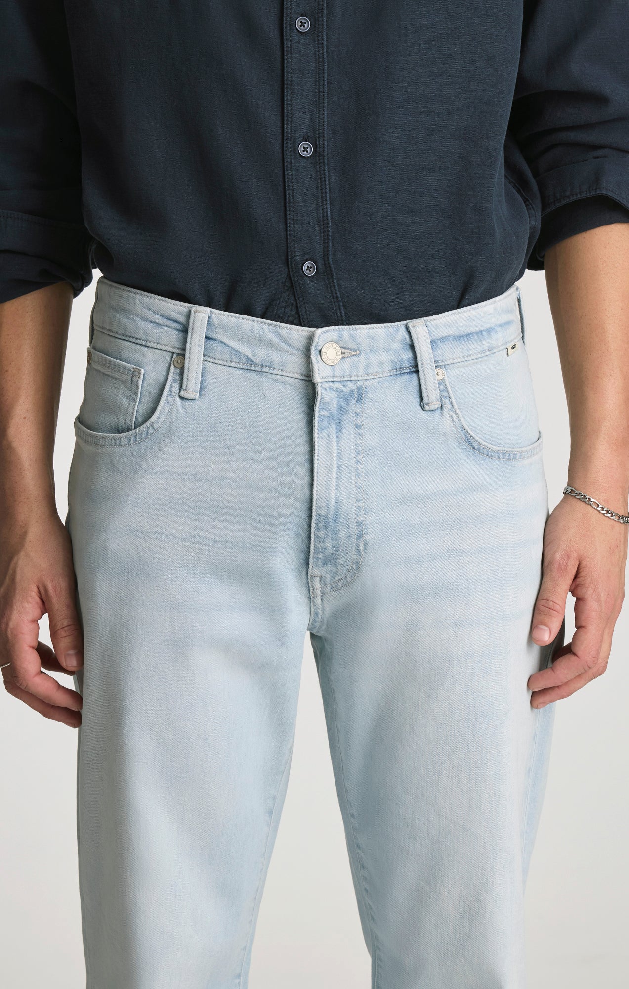 MARLON MODERN STRAIGHT LEG IN BLEACHED OCEAN BLUE - Image 2