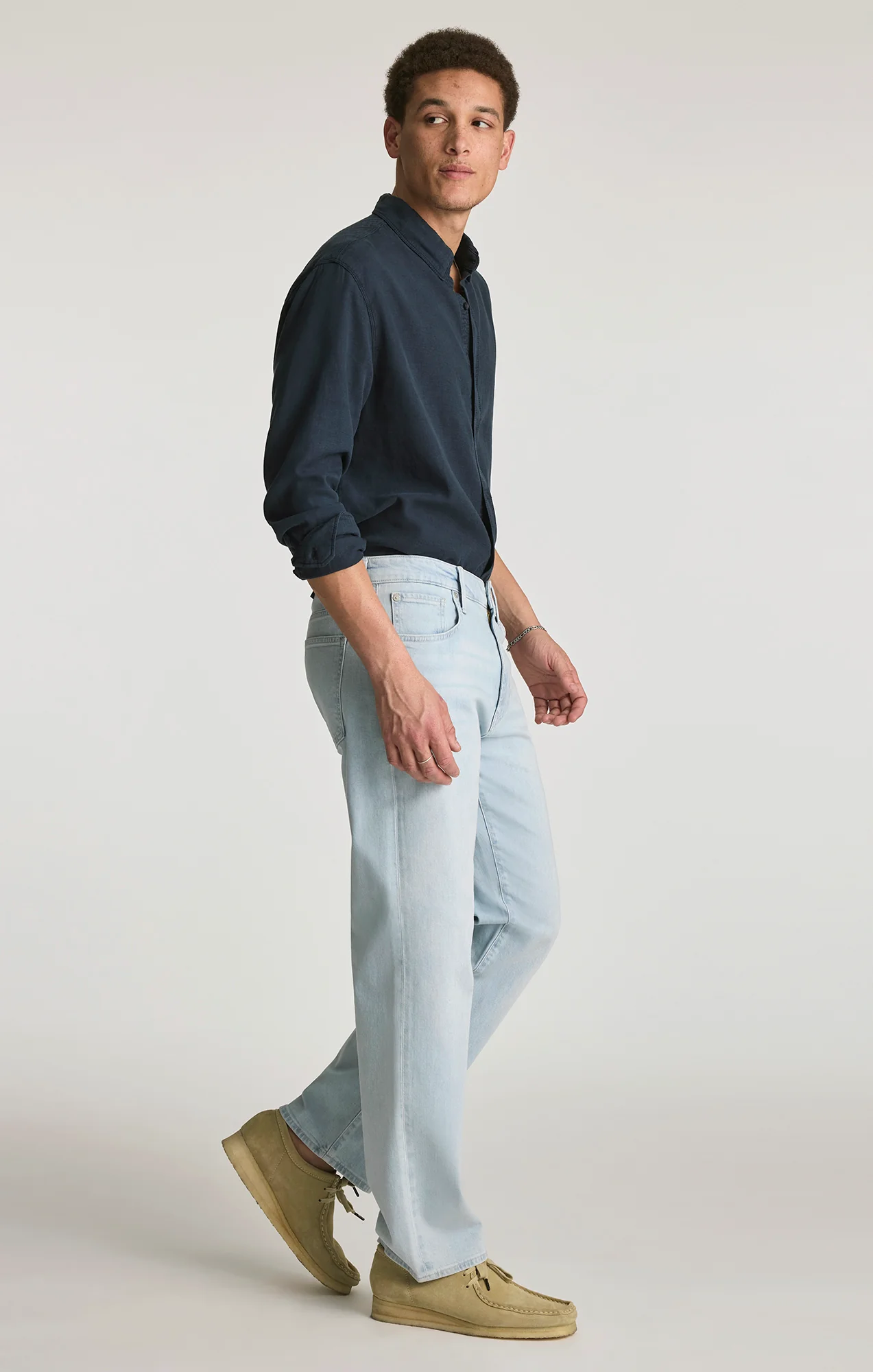 MARLON MODERN STRAIGHT LEG IN BLEACHED OCEAN BLUE - Image 6