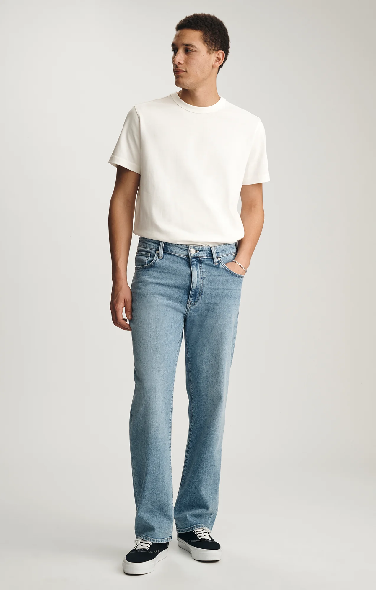 MARLON MODERN STRAIGHT LEG IN CLOUD OCEAN BLUE