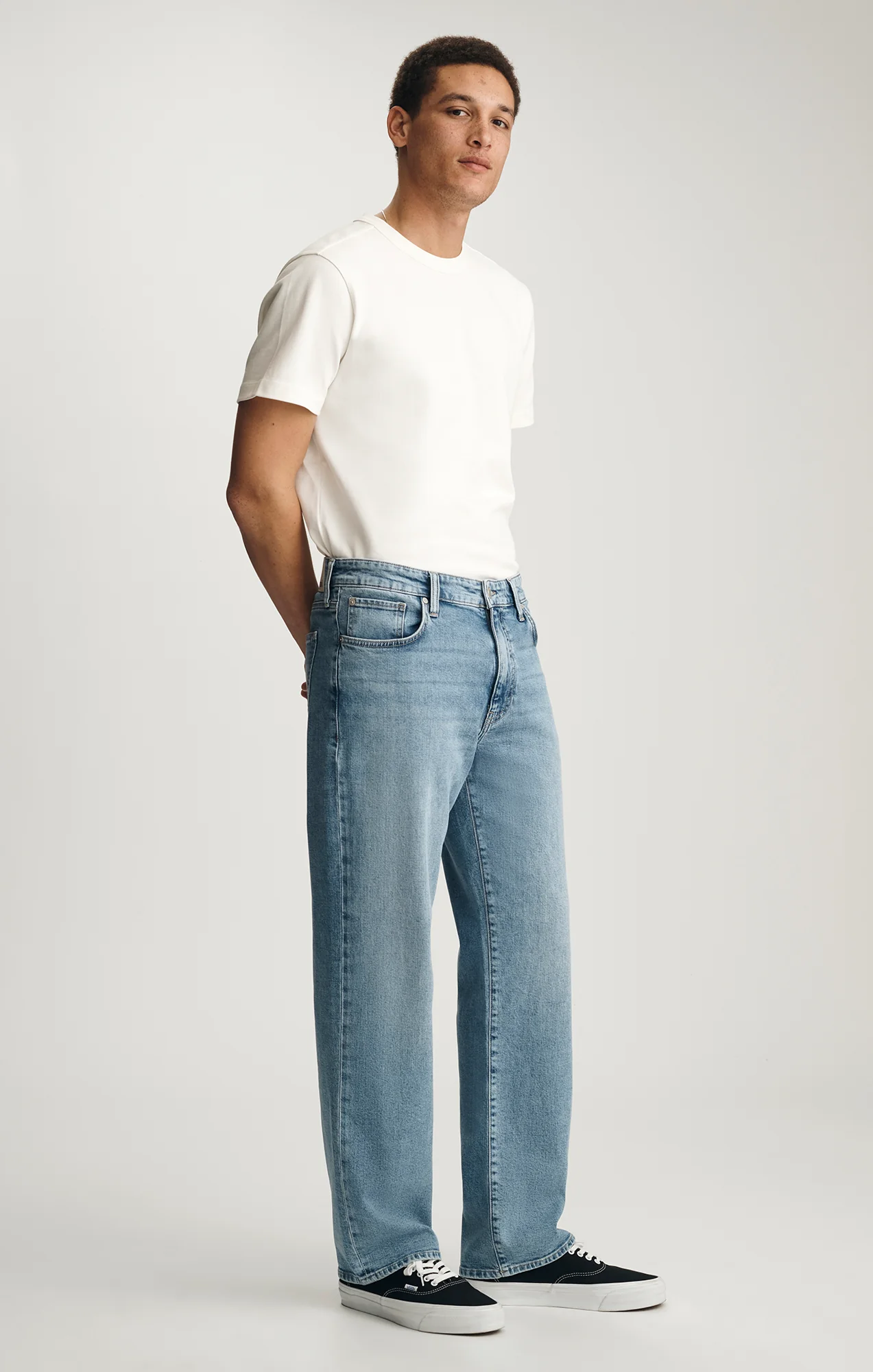 MARLON MODERN STRAIGHT LEG IN CLOUD OCEAN BLUE - Image 2