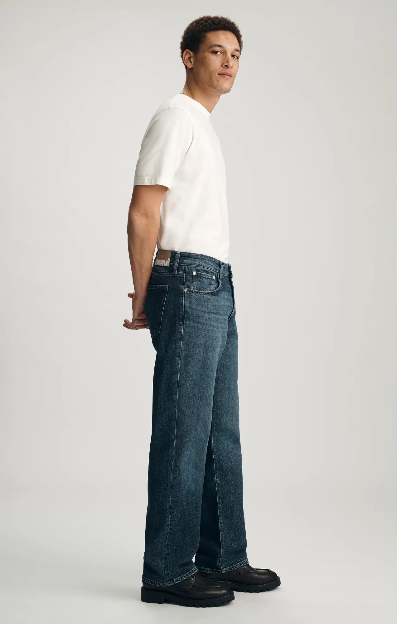 MARLON MODERN STRAIGHT LEG IN DARK USED CLASSIC BLUE - Image 2