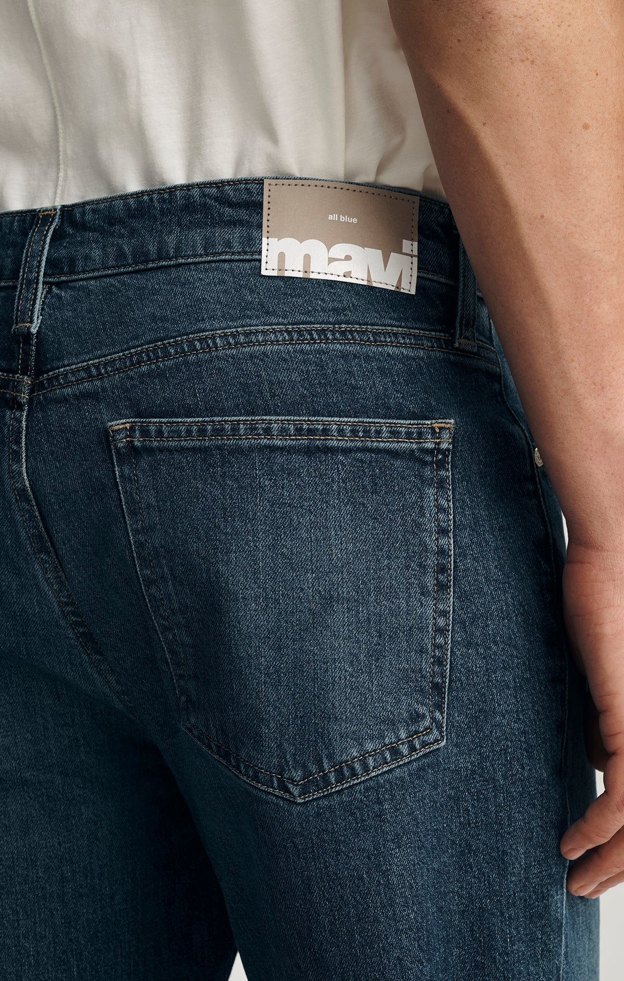MARLON MODERN STRAIGHT LEG IN DARK USED CLASSIC BLUE - Image 6