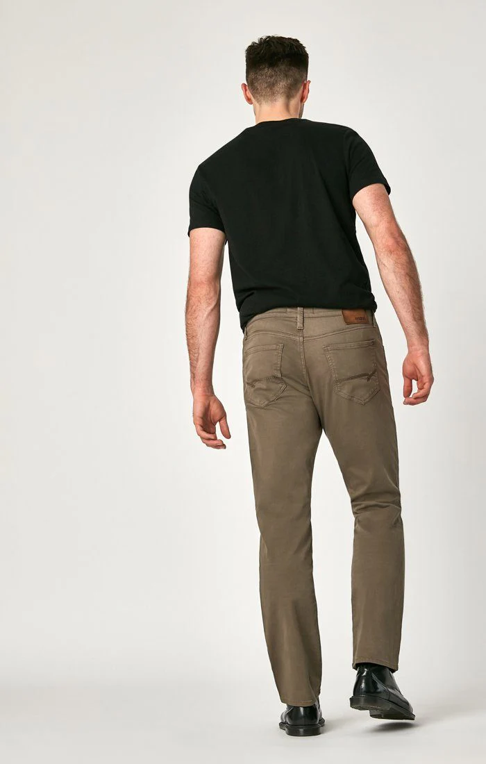 MATT RELAXED STRAIGHT LEG IN DUSTY OLIVE TWILL - Image 4