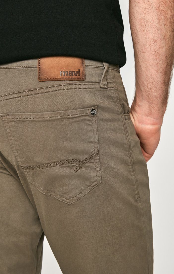MATT RELAXED STRAIGHT LEG IN DUSTY OLIVE TWILL - Image 5