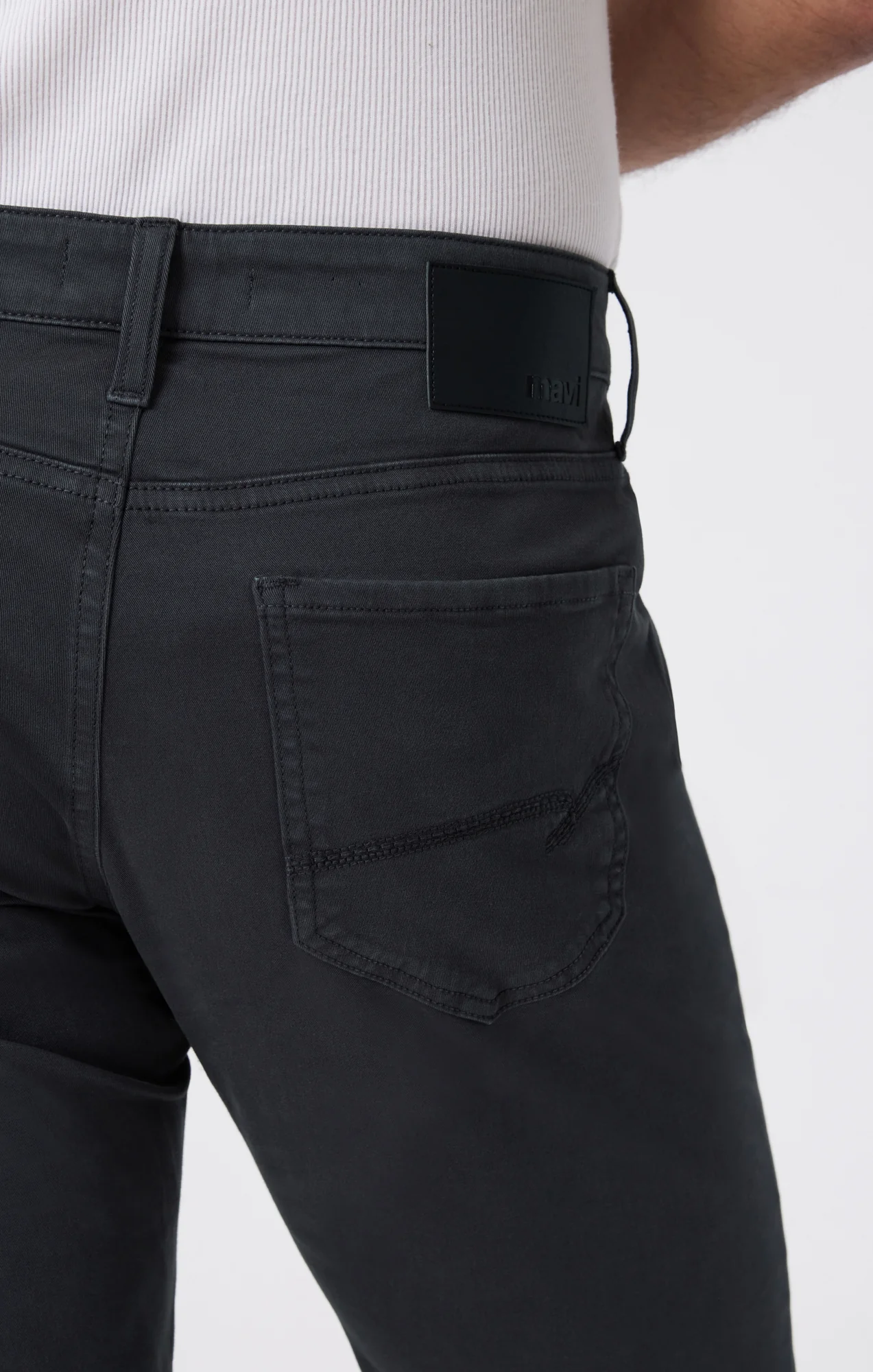 MATT RELAXED STRAIGHT LEG IN ANTHRACITE CASUAL TWILL - Image 4