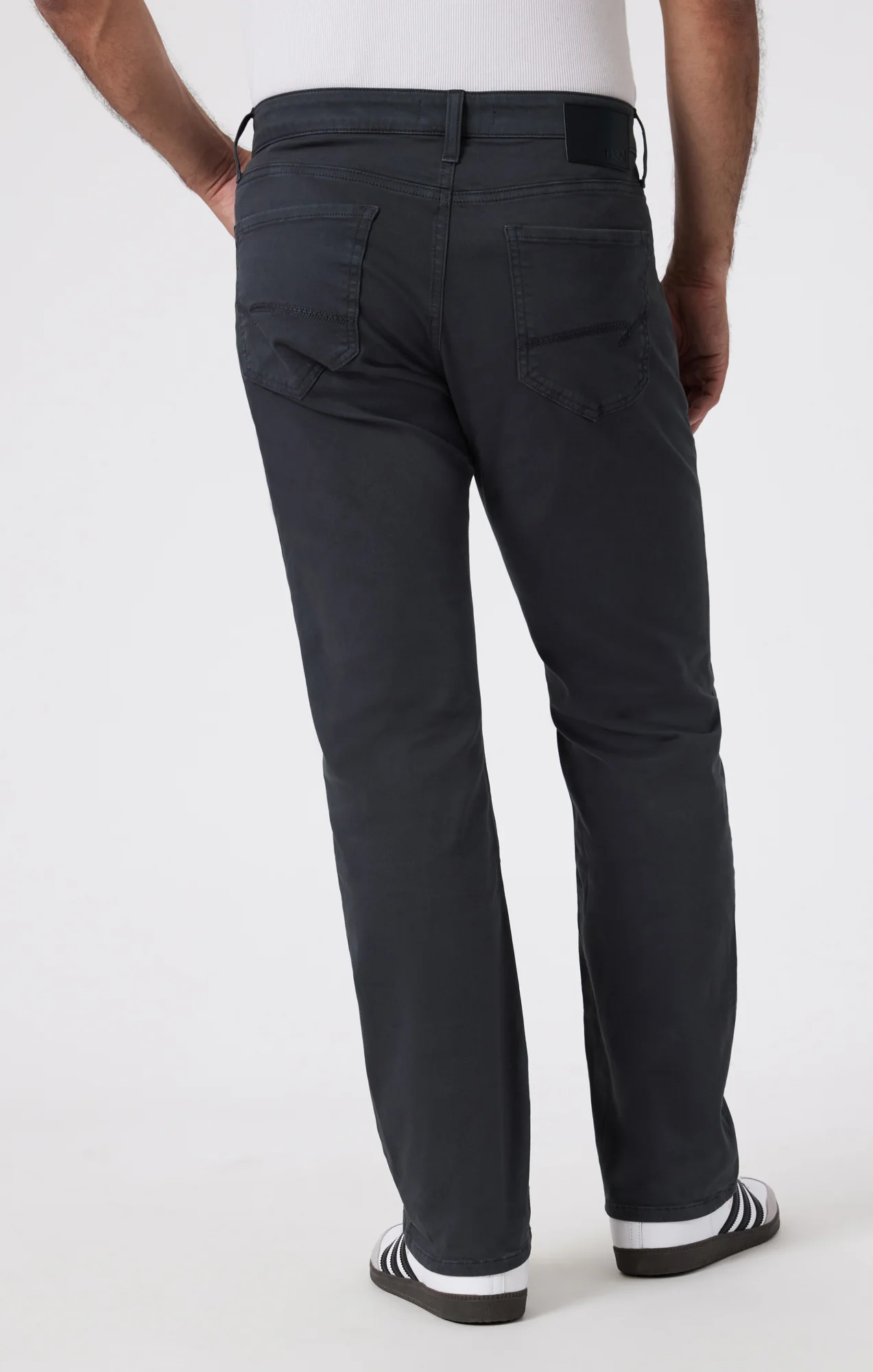 MATT RELAXED STRAIGHT LEG IN ANTHRACITE CASUAL TWILL - Image 5