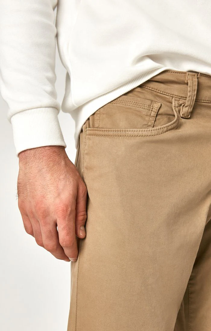 MATT RELAXED STRAIGHT LEG IN BRITISH KHAKI TWILL - Image 5