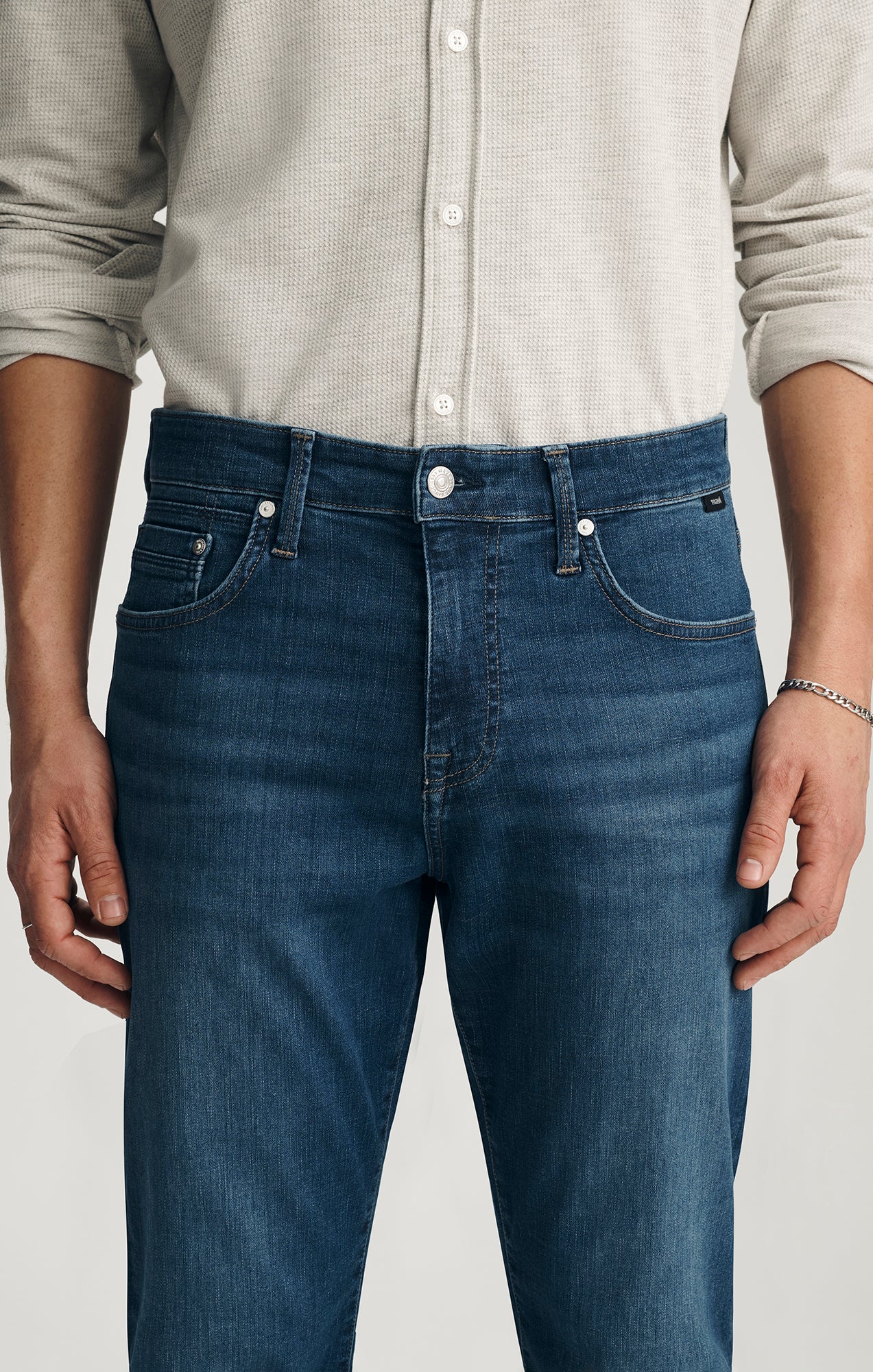 MATT RELAXED STRAIGHT LEG IN DARK BRUSHED ORGANIC VINTAGE - Image 5