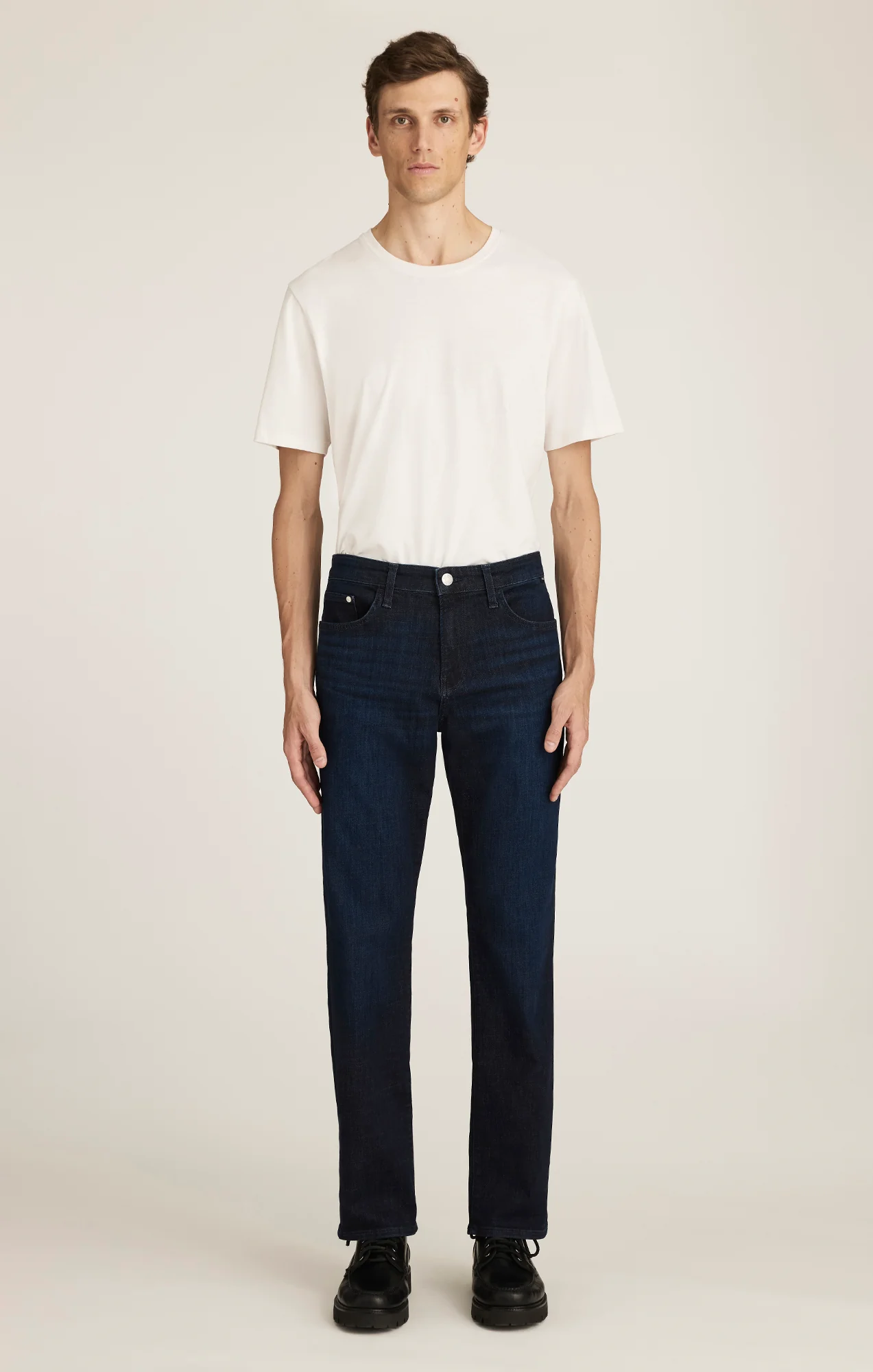 MATT RELAXED STRAIGHT LEG IN DEEP BRUSHED FEATHER BLUE - Image 3