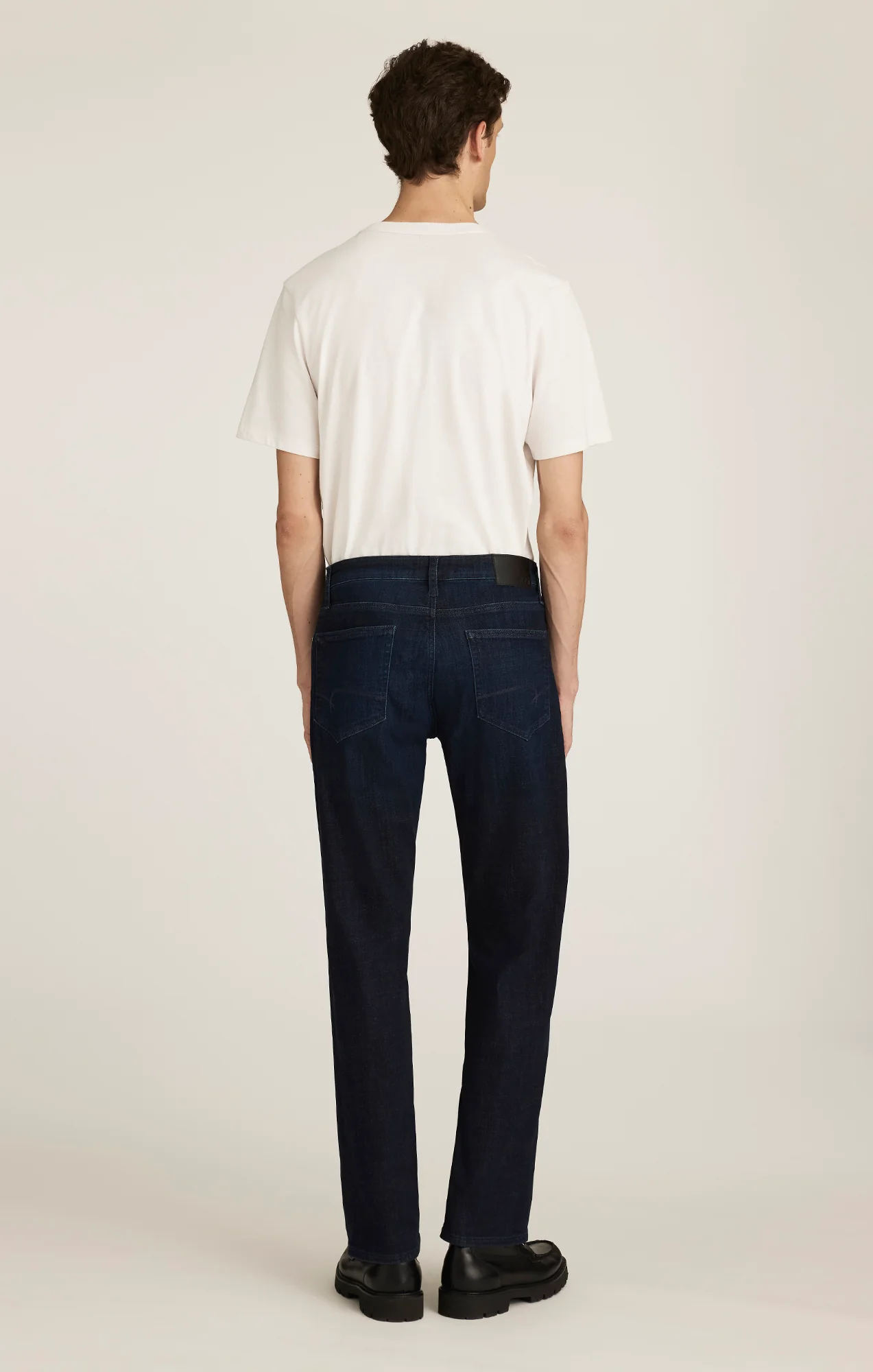MATT RELAXED STRAIGHT LEG IN DEEP BRUSHED FEATHER BLUE - Image 4