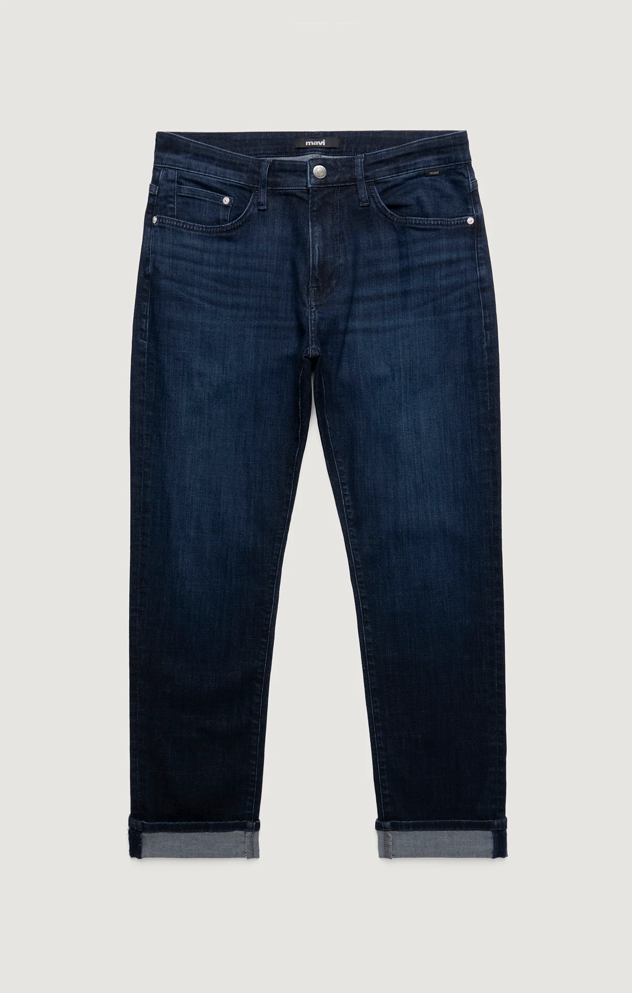 MATT RELAXED STRAIGHT LEG IN DEEP BRUSHED FEATHER BLUE - Image 7