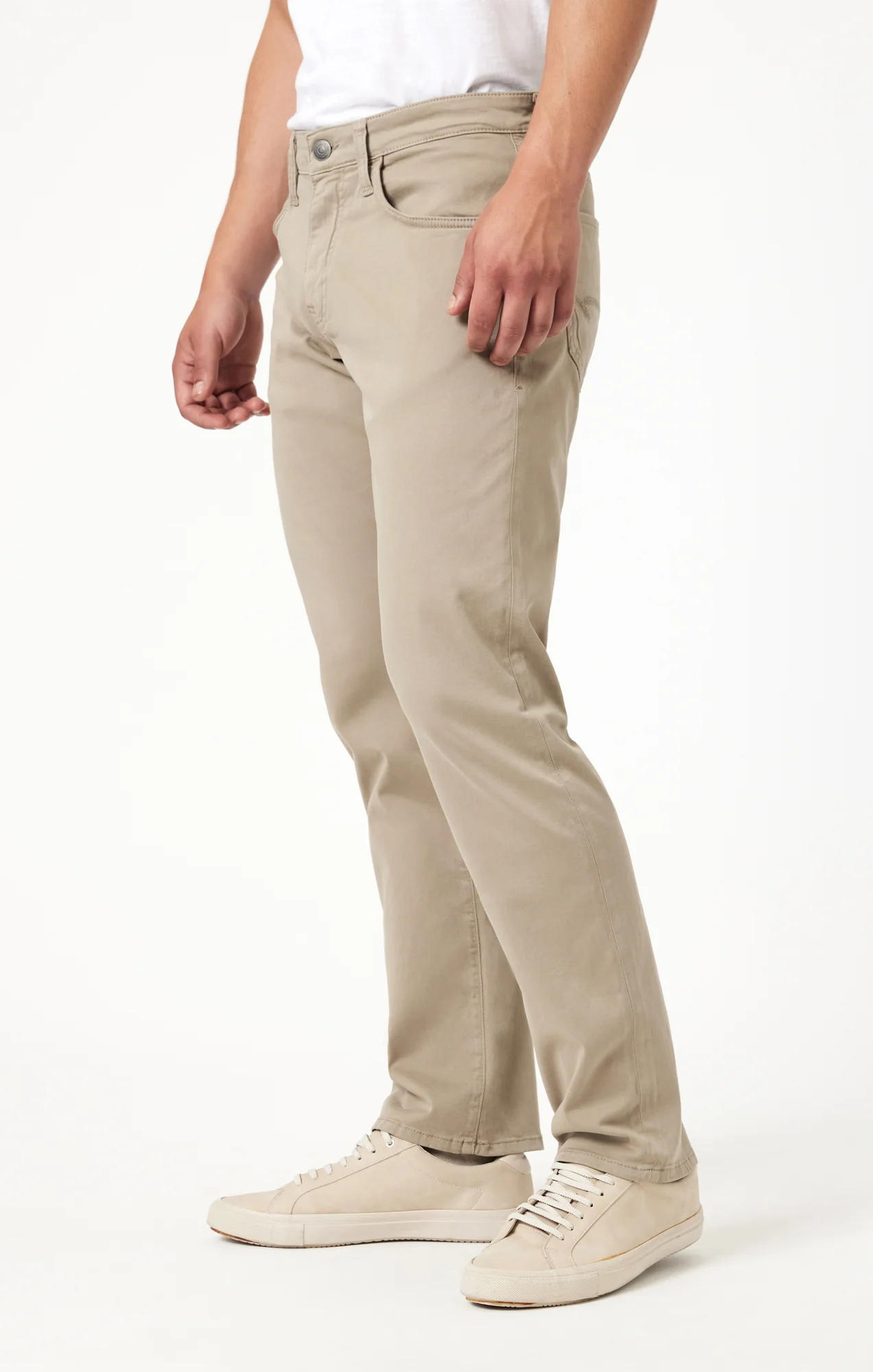 MATT RELAXED STRAIGHT LEG IN SAND CASUAL TWILL - Image 4