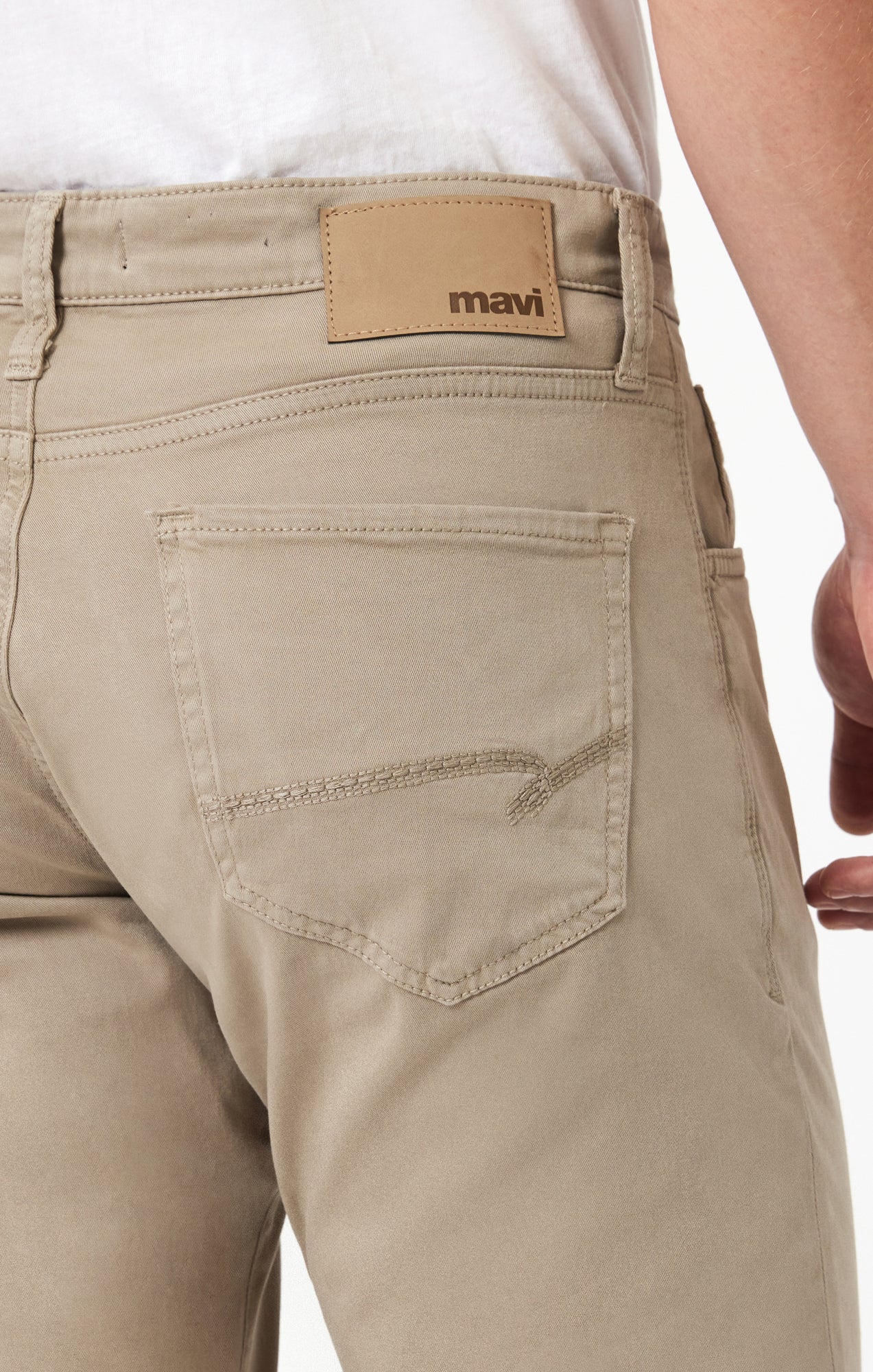 MATT RELAXED STRAIGHT LEG IN SAND CASUAL TWILL - Image 6