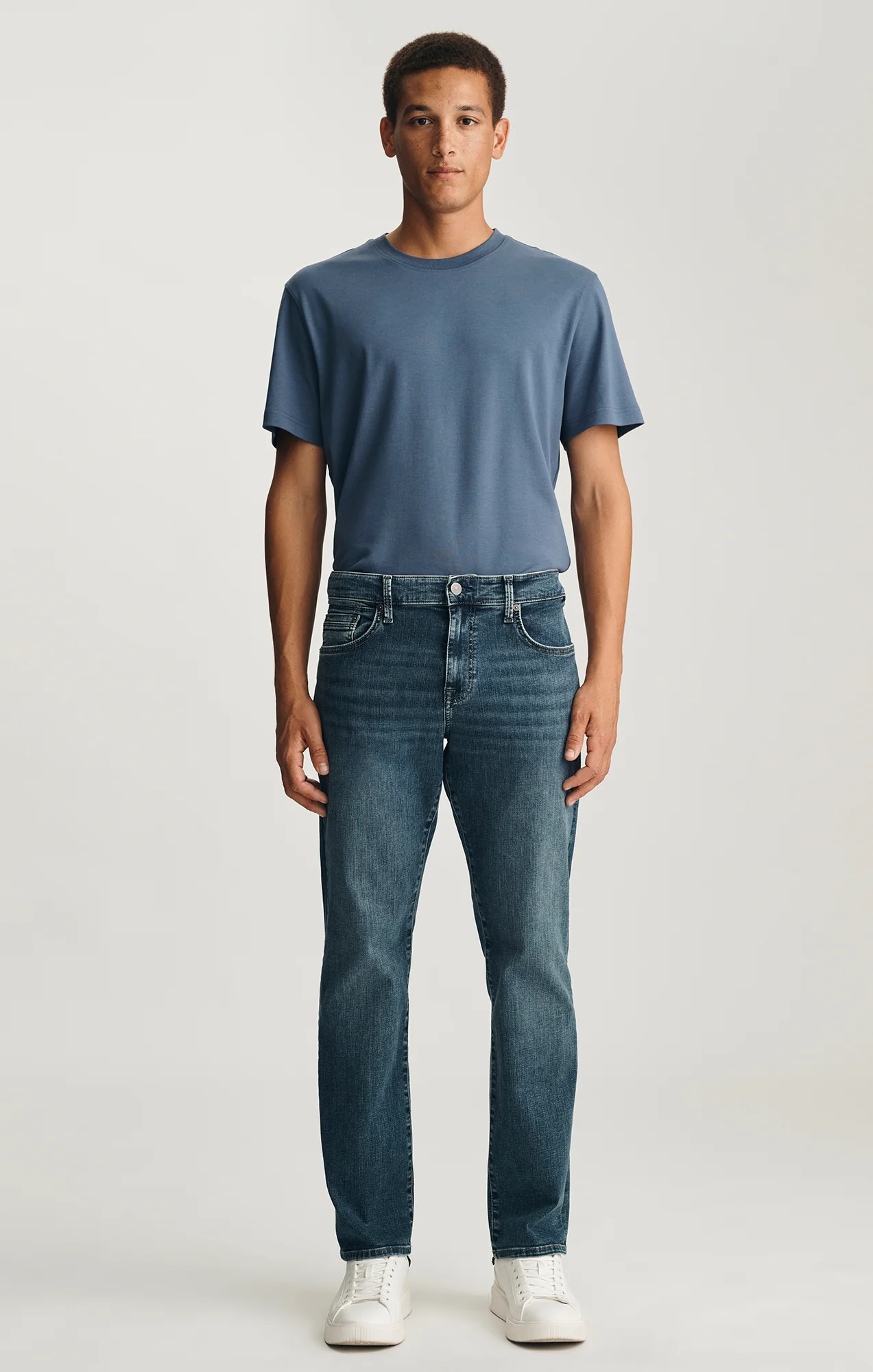 MATT RELAXED STRAIGHT LEG IN USED BRUSHED ORGANIC VINTAGE - Image 2