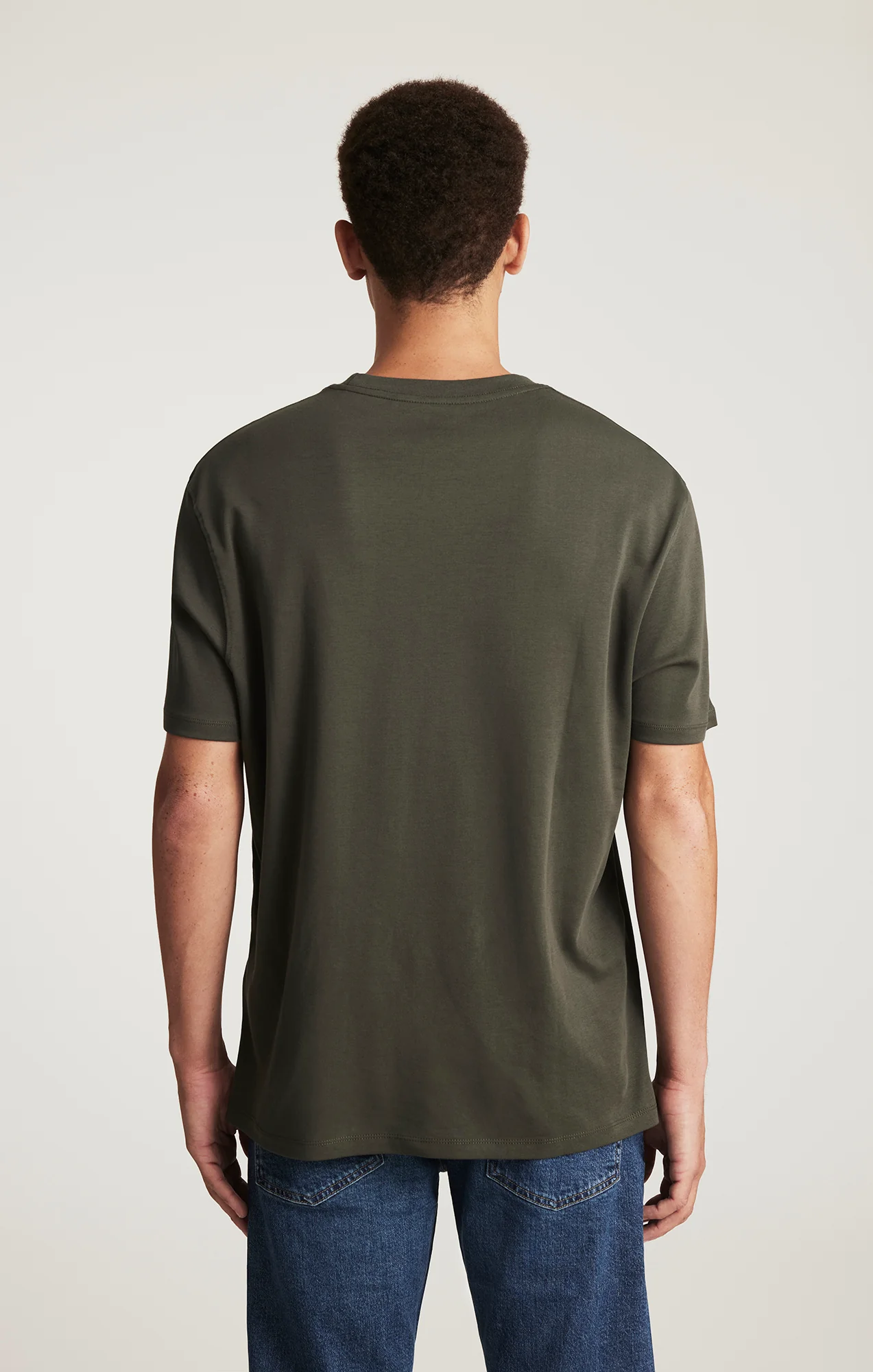 MAVI LOGO T-SHIRT IN BELUGA - Image 3