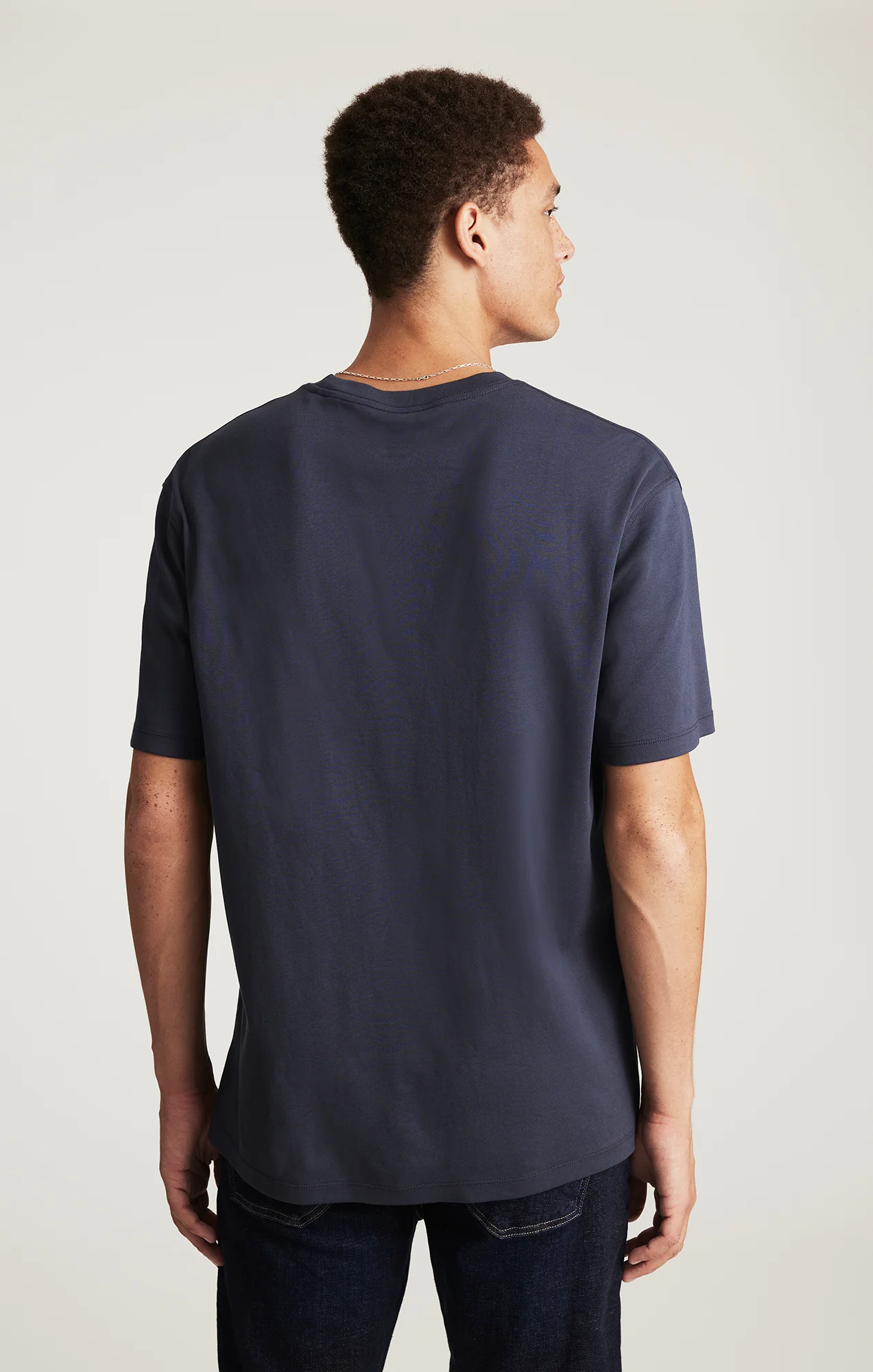 MAVI LOGO T-SHIRT IN PARISIAN NIGHT - Image 2