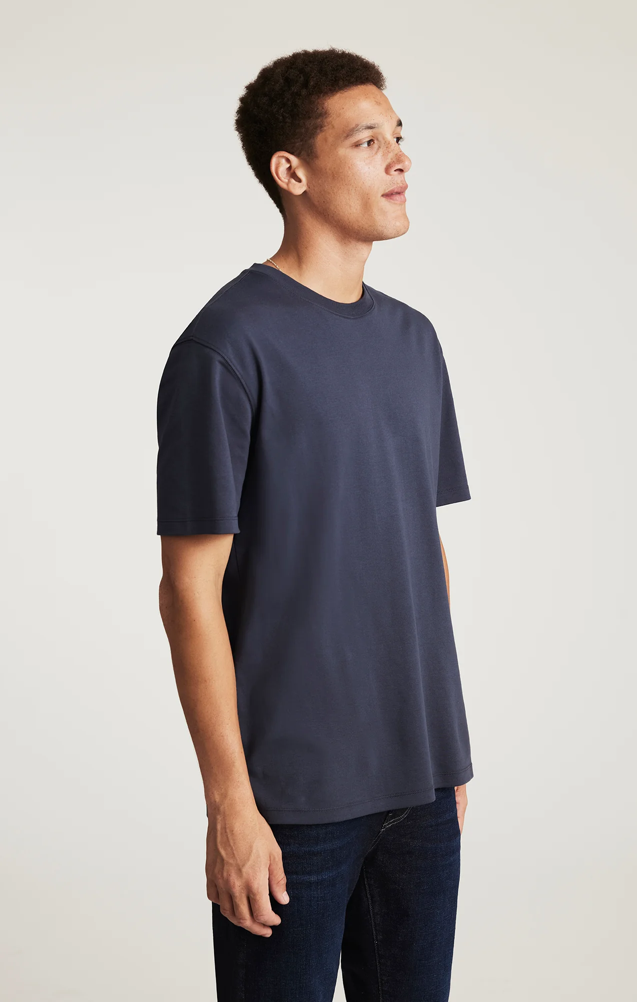 MAVI LOGO T-SHIRT IN PARISIAN NIGHT - Image 3