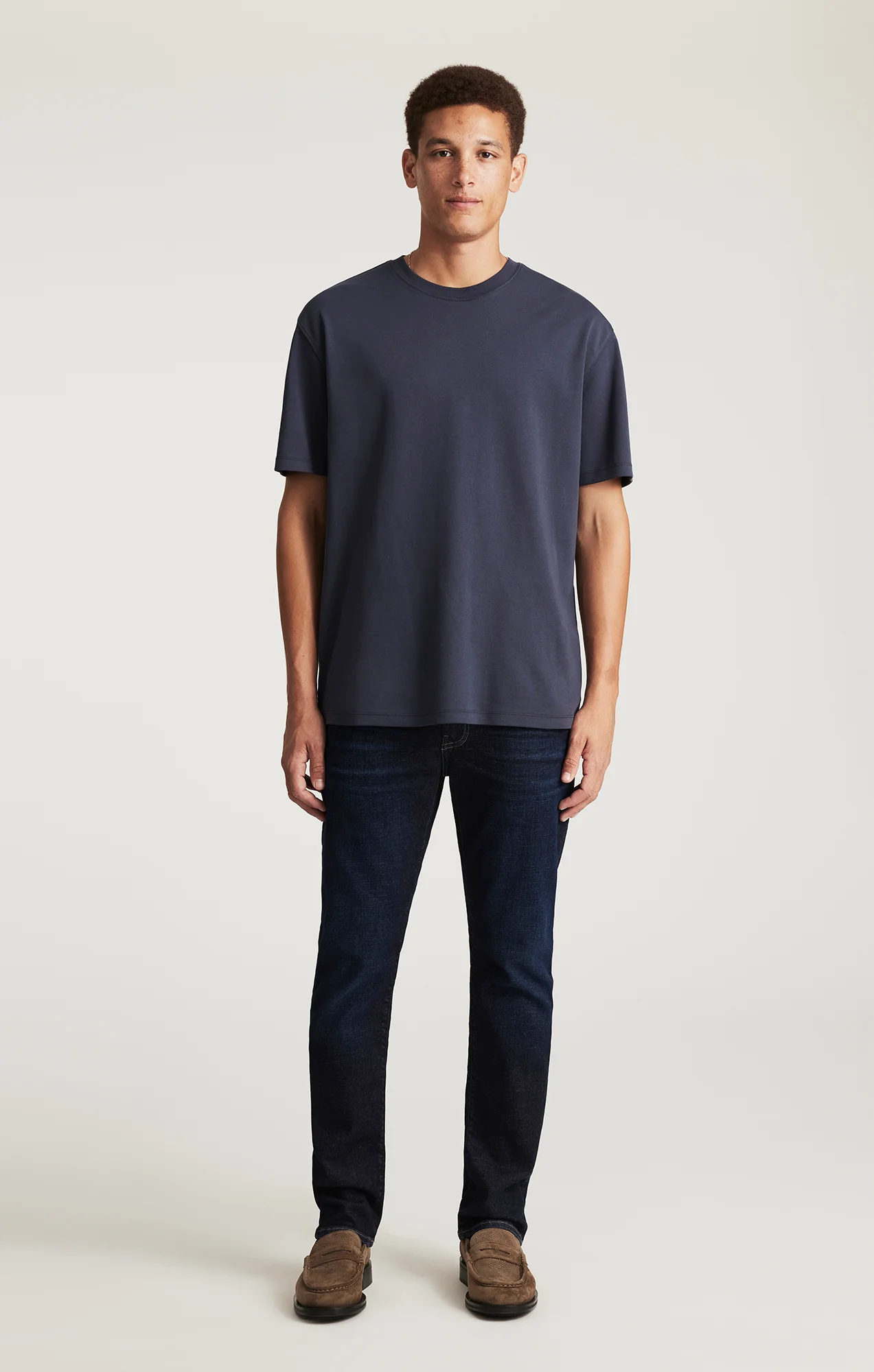 MAVI LOGO T-SHIRT IN PARISIAN NIGHT - Image 5