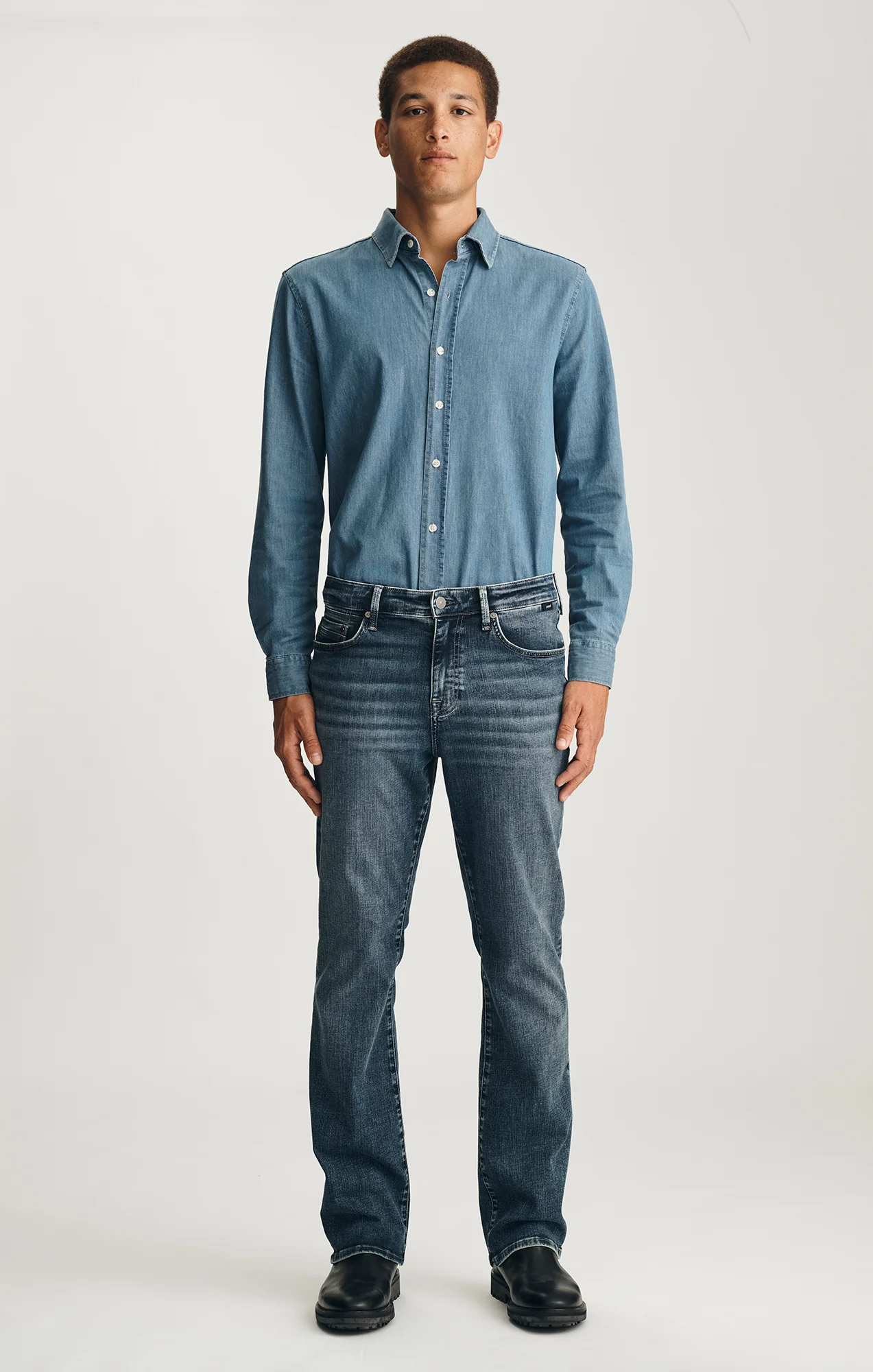 MIGUEL BOOTCUT IN USED BRUSHED ORGANIC VINTAGE