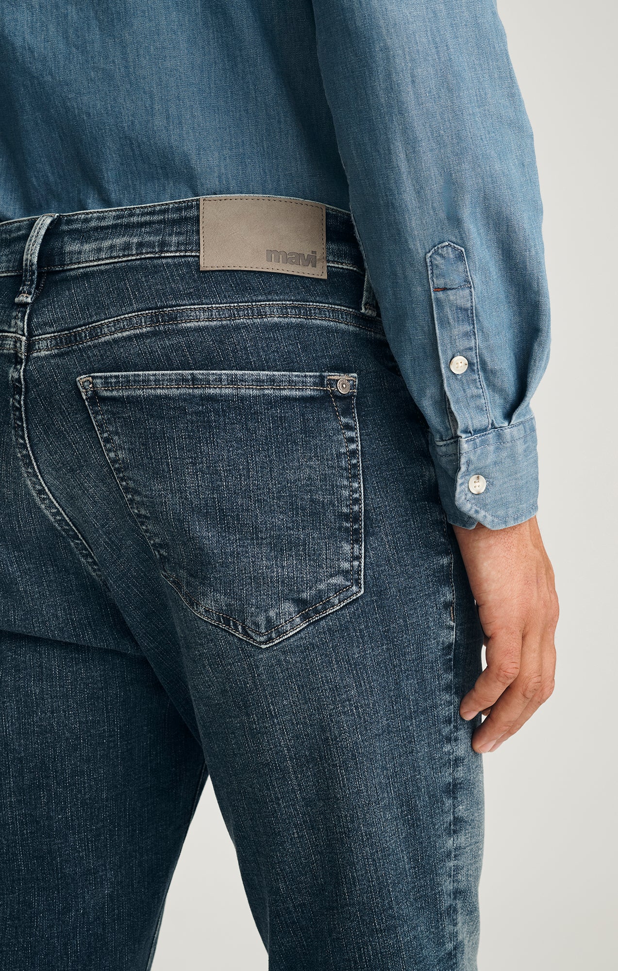 MIGUEL BOOTCUT IN USED BRUSHED ORGANIC VINTAGE - Image 2