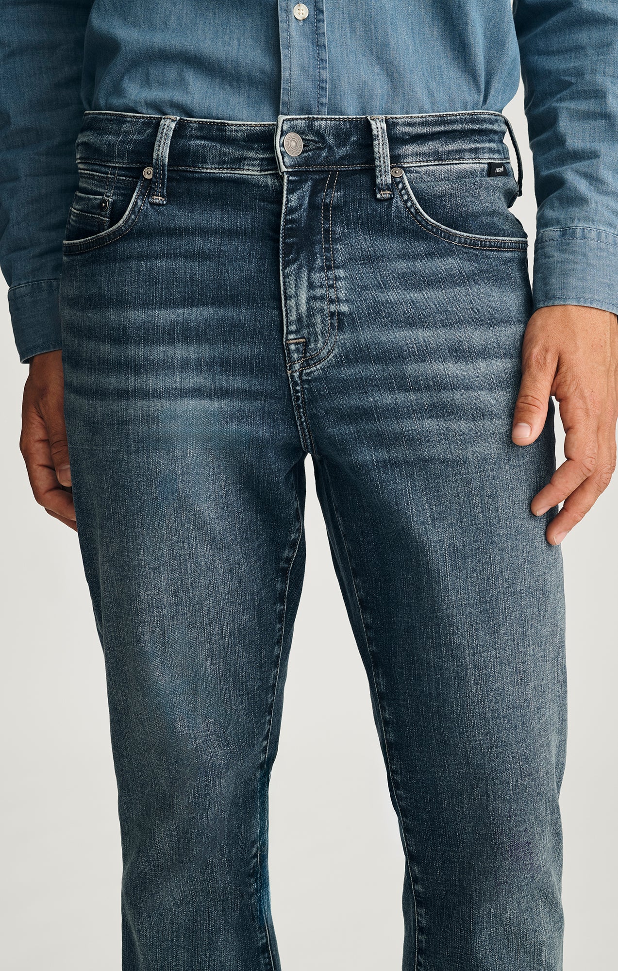 MIGUEL BOOTCUT IN USED BRUSHED ORGANIC VINTAGE - Image 3